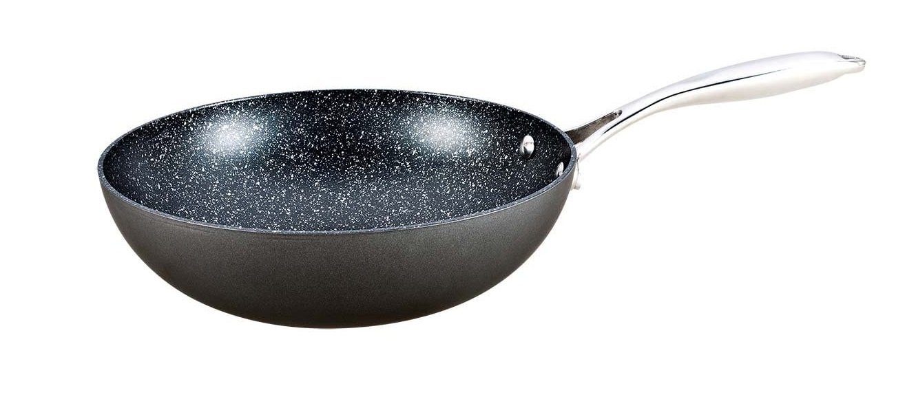 Herenthal Wok WOK Kochtopf Topf Aluguss Ø26 Herenthal HT-FW26, Aluminiumguss