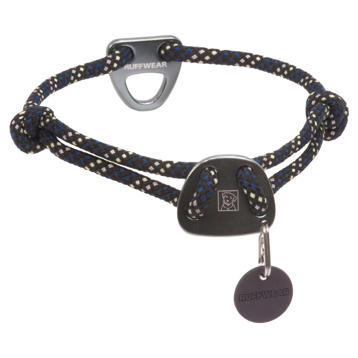 Ruffwear Hunde-Halsband Hundehalsband Knot-a-Collar Obsidian Black