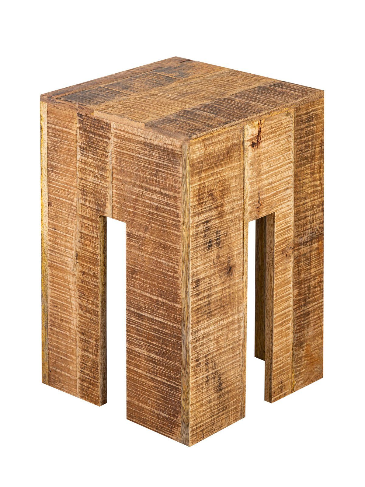 Thumbnail - Casamia Blumenhocker Blumenhocker quadratisch 28 x 45 x 28 cm Hocker Blumensäule Sitzhocker
