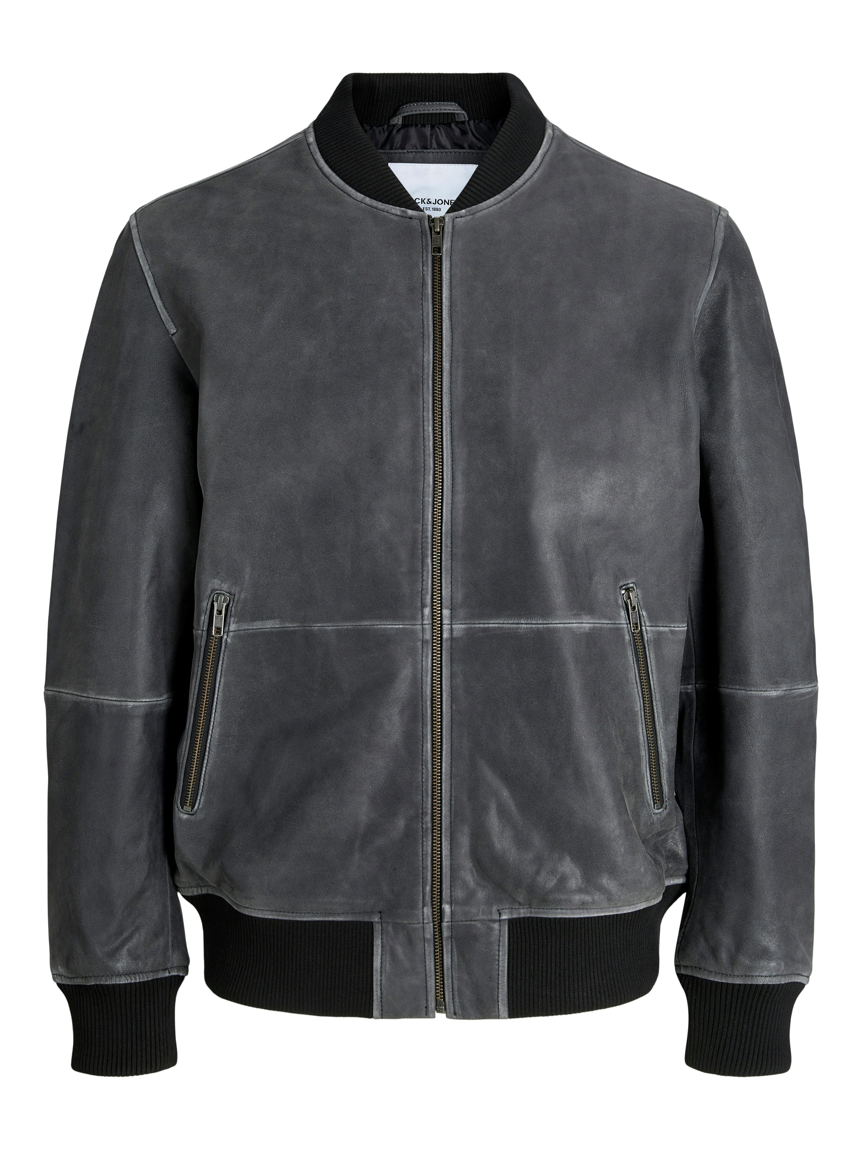 Jack & Jones Lederjacke JJECHARGE LEATHER BOMBER SN günstig online kaufen