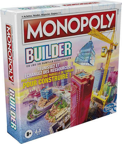 Hasbro Spiel, Brettspiel Monopoly - Builder, französische Version