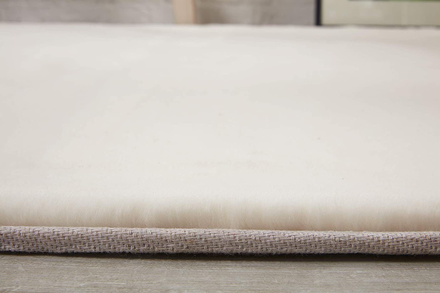 Mozato Fellteppich Stockholm, Rechteck, Höhe: 30 mm, Kunsfell