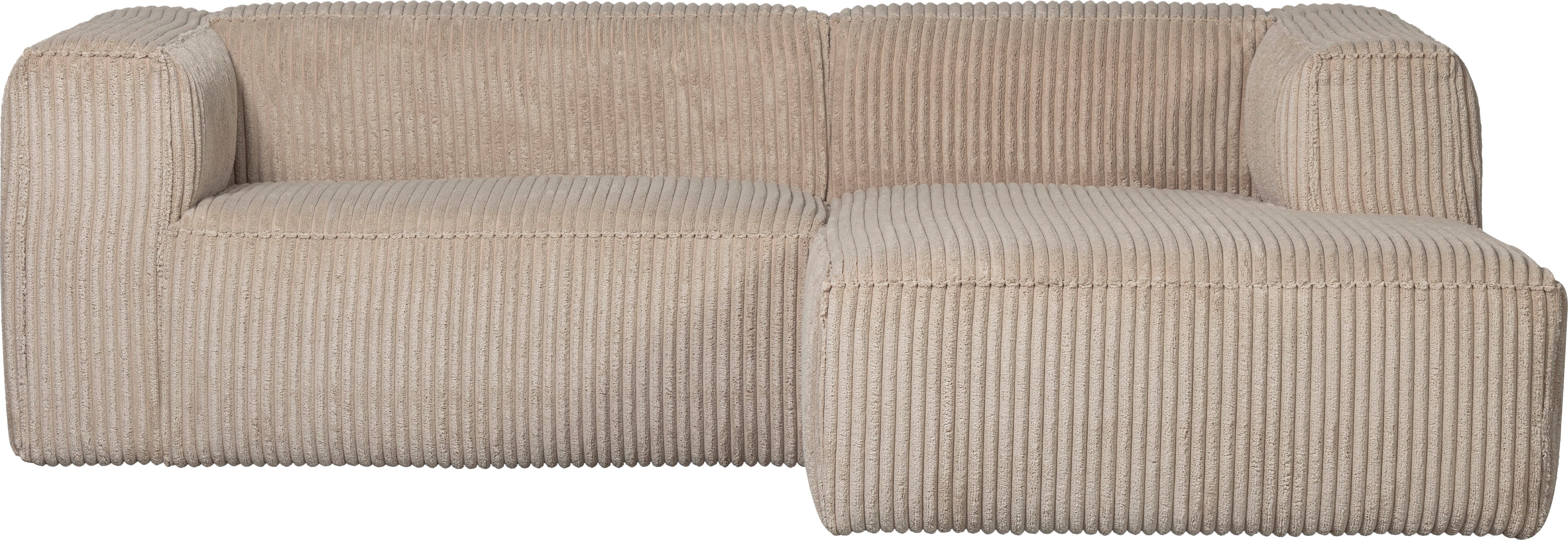 WOOOD Ecksofa Bean, Chaiselongue-Sofa, Breite 254 cm