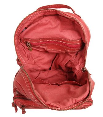 Cluty Cityrucksack, echt Leder, Made in Italy