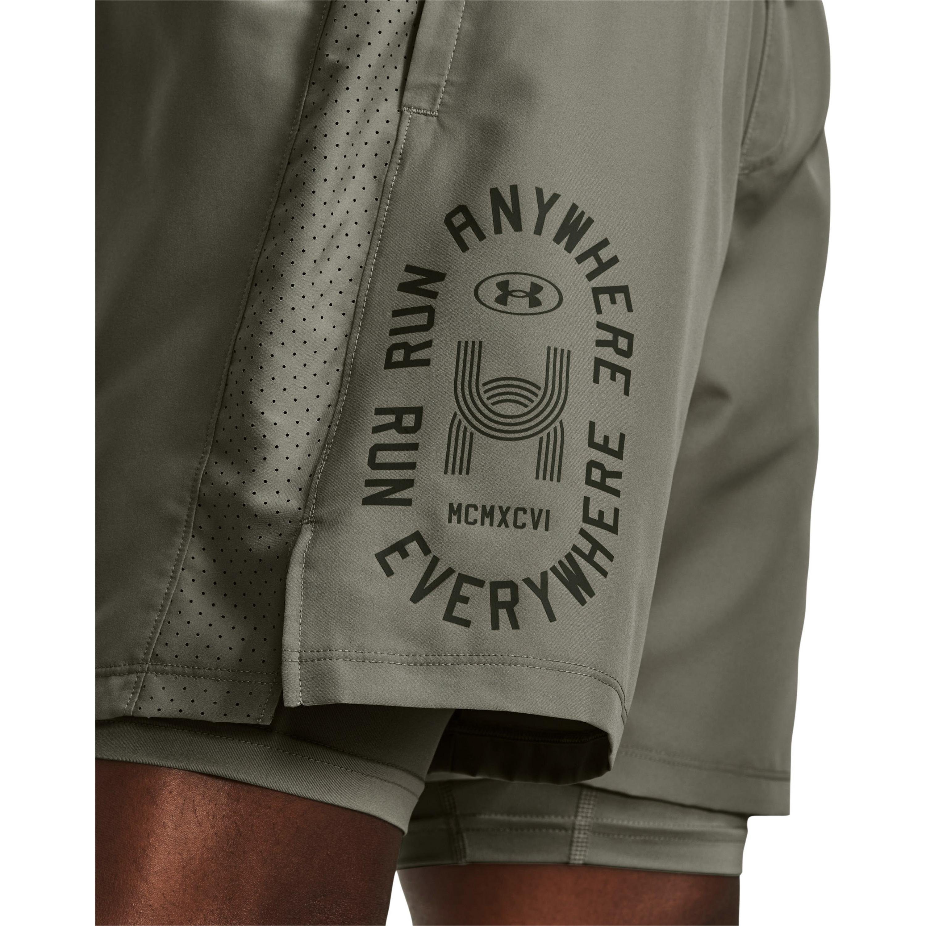 Armour® Under EVERYWHERE grove Funktionsshorts green RUN