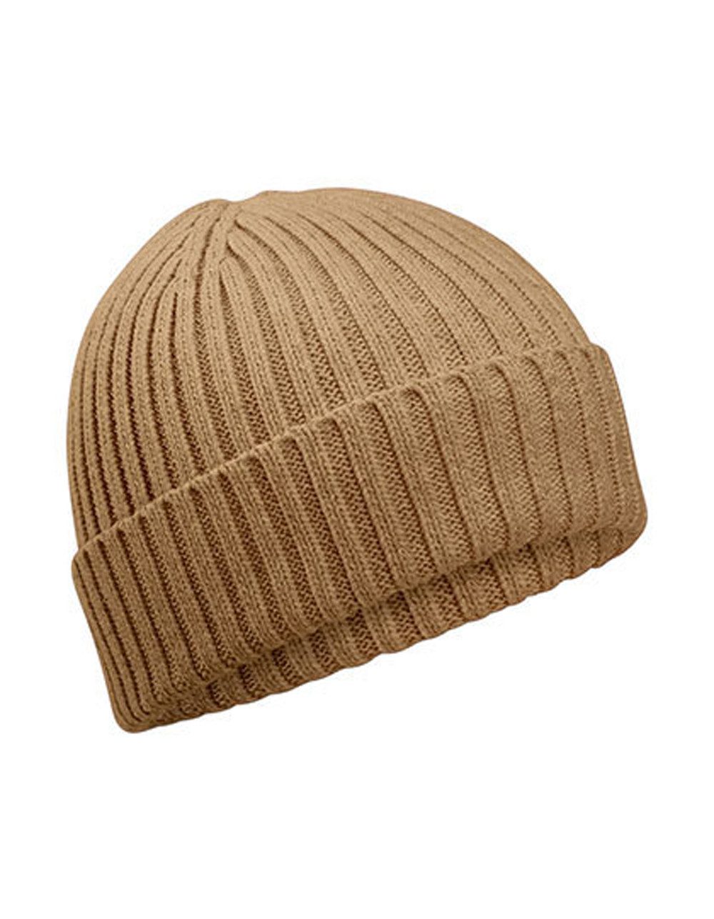 Beechfield® Strickmütze Kinder Winter Beanie (3 - 7 Jahre) aus Bio Baumwolle (2er Pack) (Spar-Set, 2er Pack) aus Bio-Baumwolle