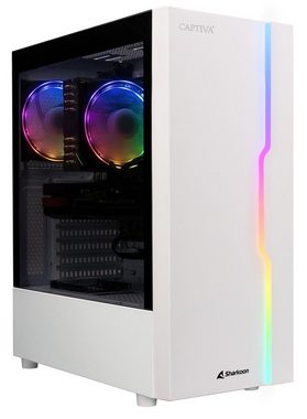 CAPTIVA Advanced Gaming R78-907 Gaming-PC (AMD Ryzen 5 7500F, GeForce® RTX™ 4060, 32 GB RAM, 2000 GB SSD, Luftkühlung)