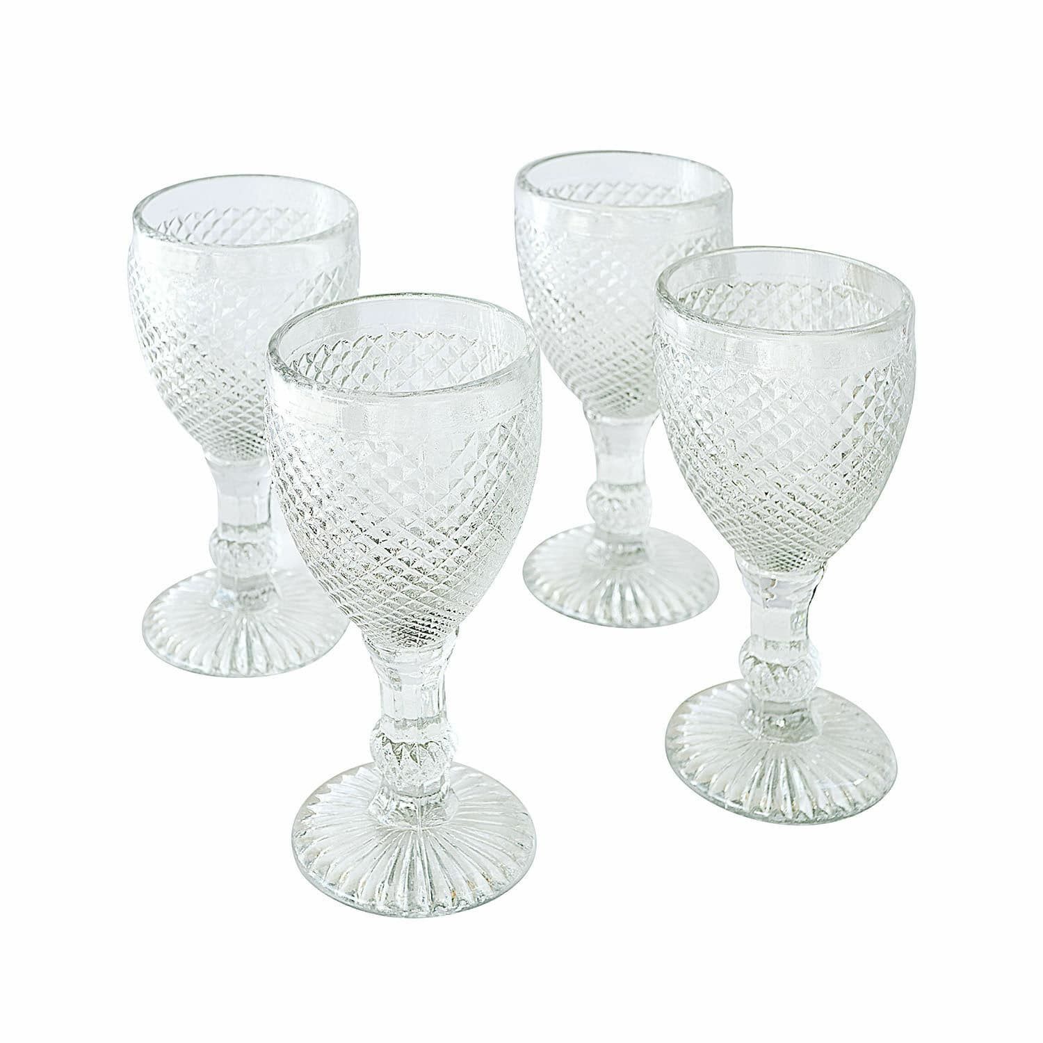 Mirabeau Glas Glas 4er Set Santerre klar, Glas