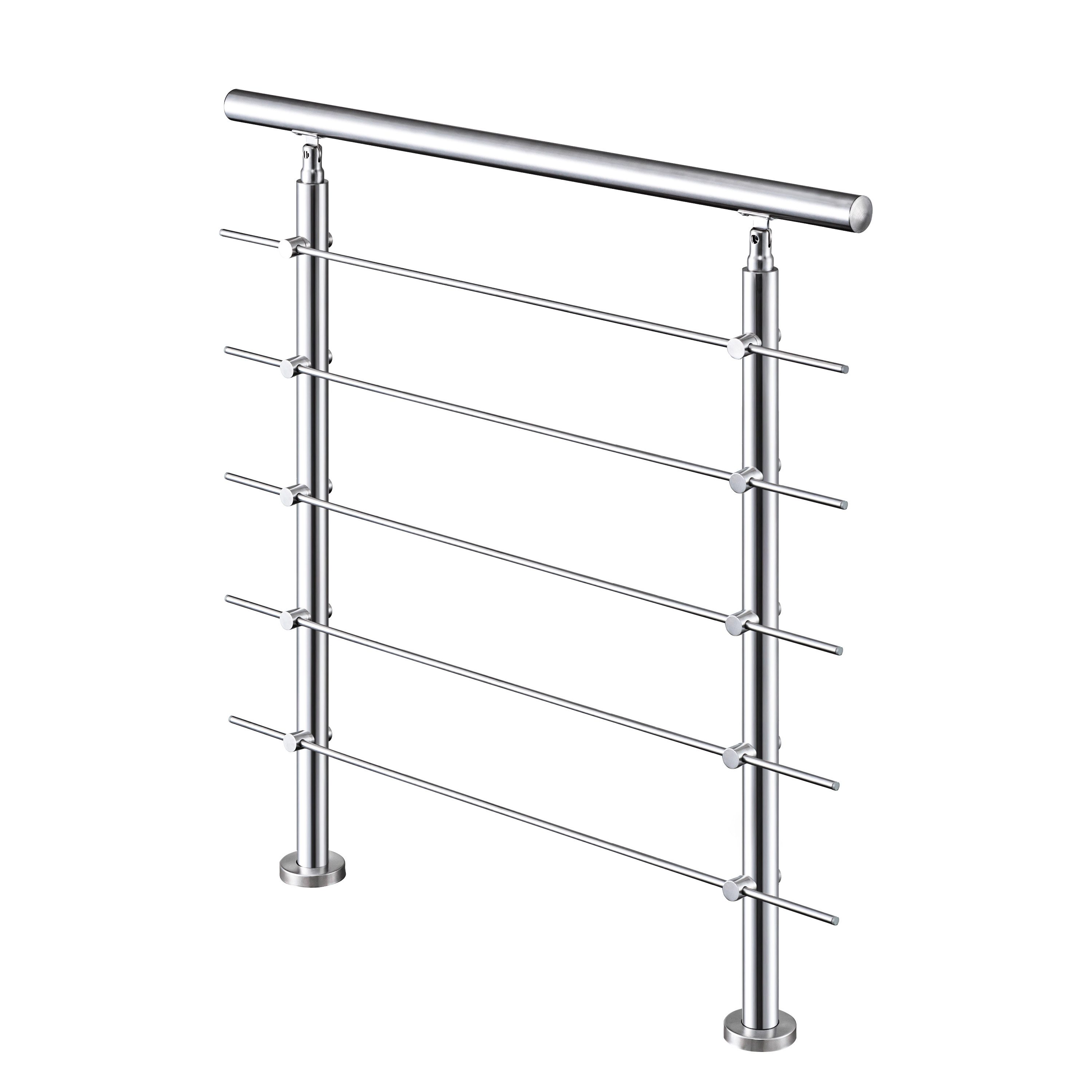 AICA Treppengeländer Edelstahl Material Handläufe 3/5 guardrails Treppe Gel günstig online kaufen