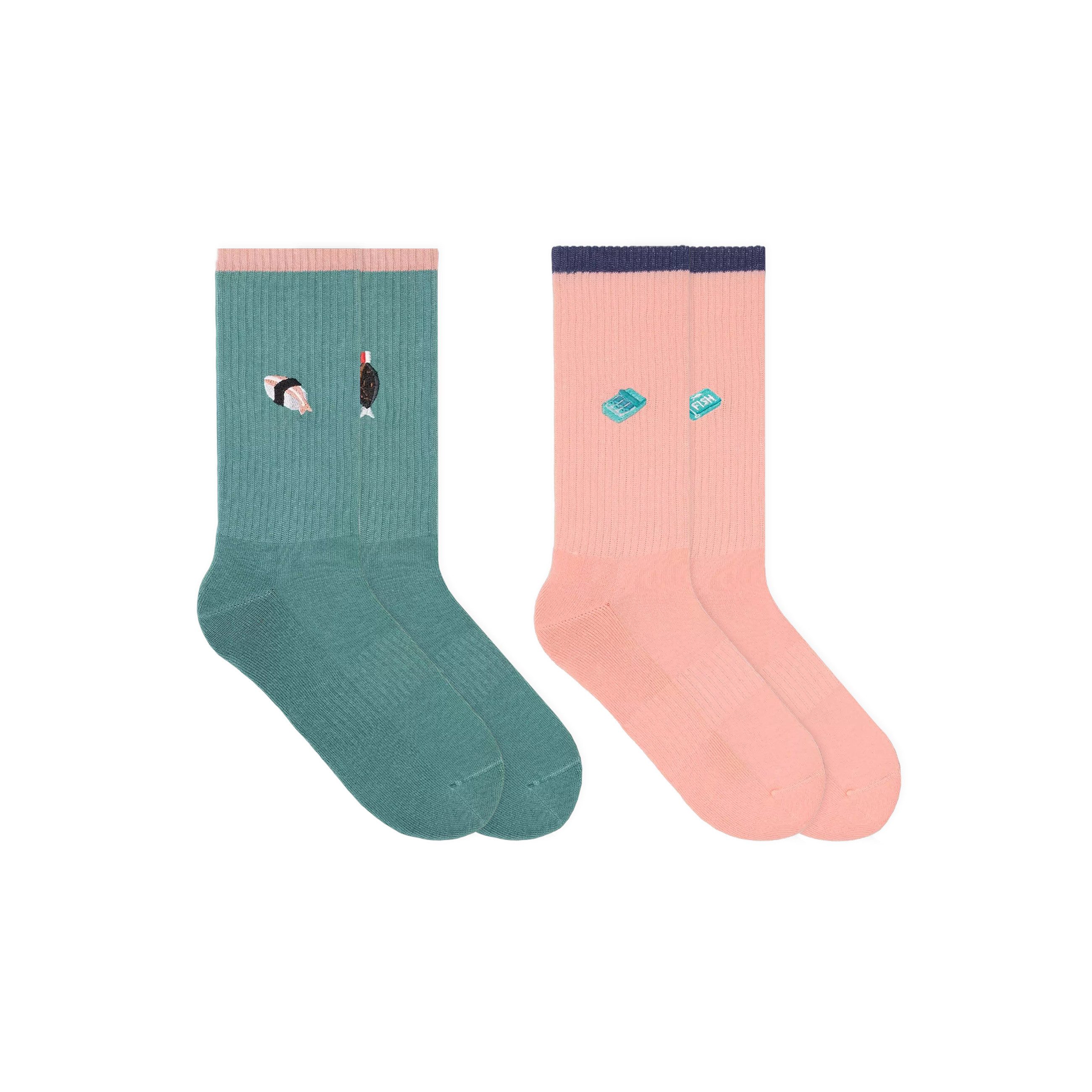 Tennissocken Mix & Match Tennis Socken-Set Baumwoll-Mischung