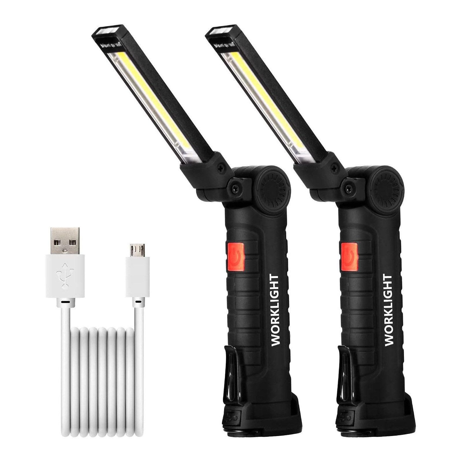 BlingBin LED Arbeitsleuchte Magnetische Taschenlampe, USB-Lade-COB-Arbeitsl günstig online kaufen