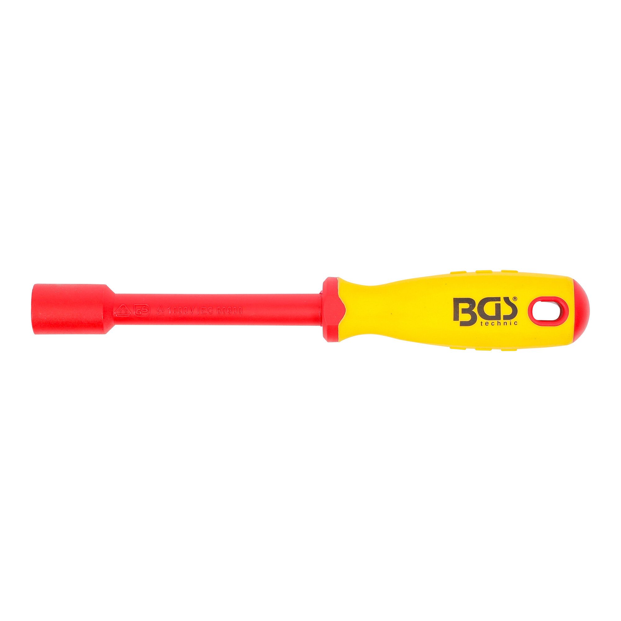 BGS technic Steckschlüssel BGS VDE-Steckschlüssel-Schraubendreher 71094, Sechskant, SW 14 mm, Kli
