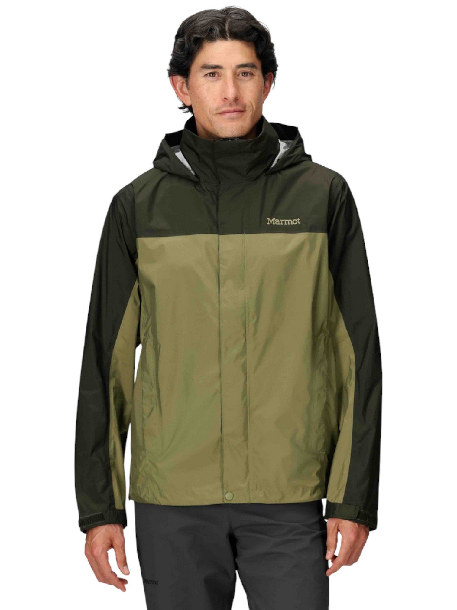 Marmot Regenjacke PreCip Eco (wasserdicht, atmungsaktiv, PFC-frei) 2025 grün/olivegrün