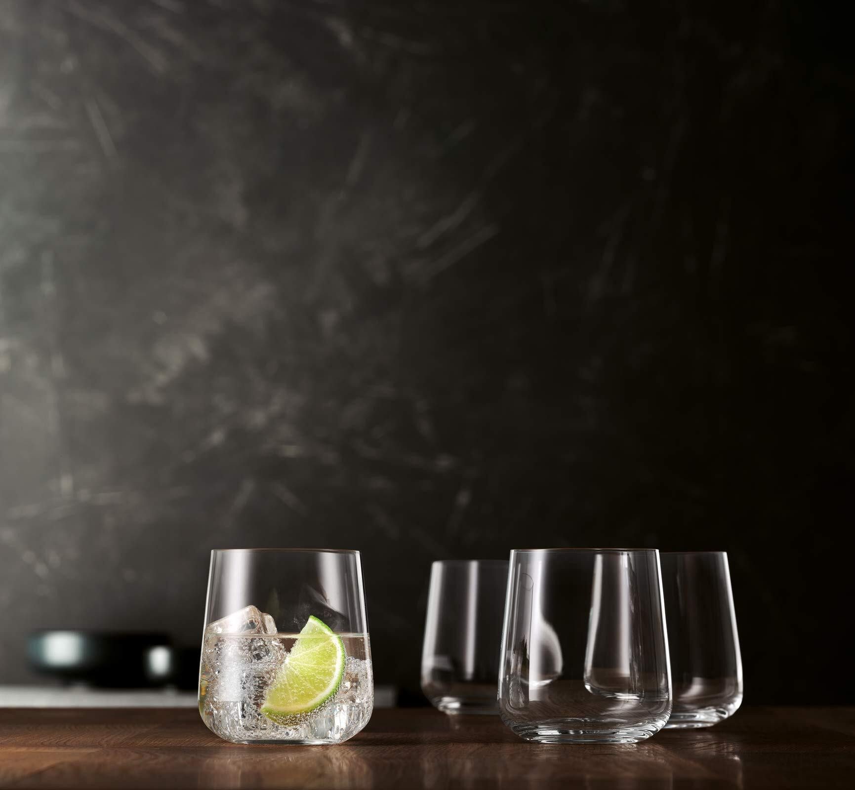 SPIEGELAU Glas Style Trinkbecher 340 ml 12er Set, 12-tlg., Glas