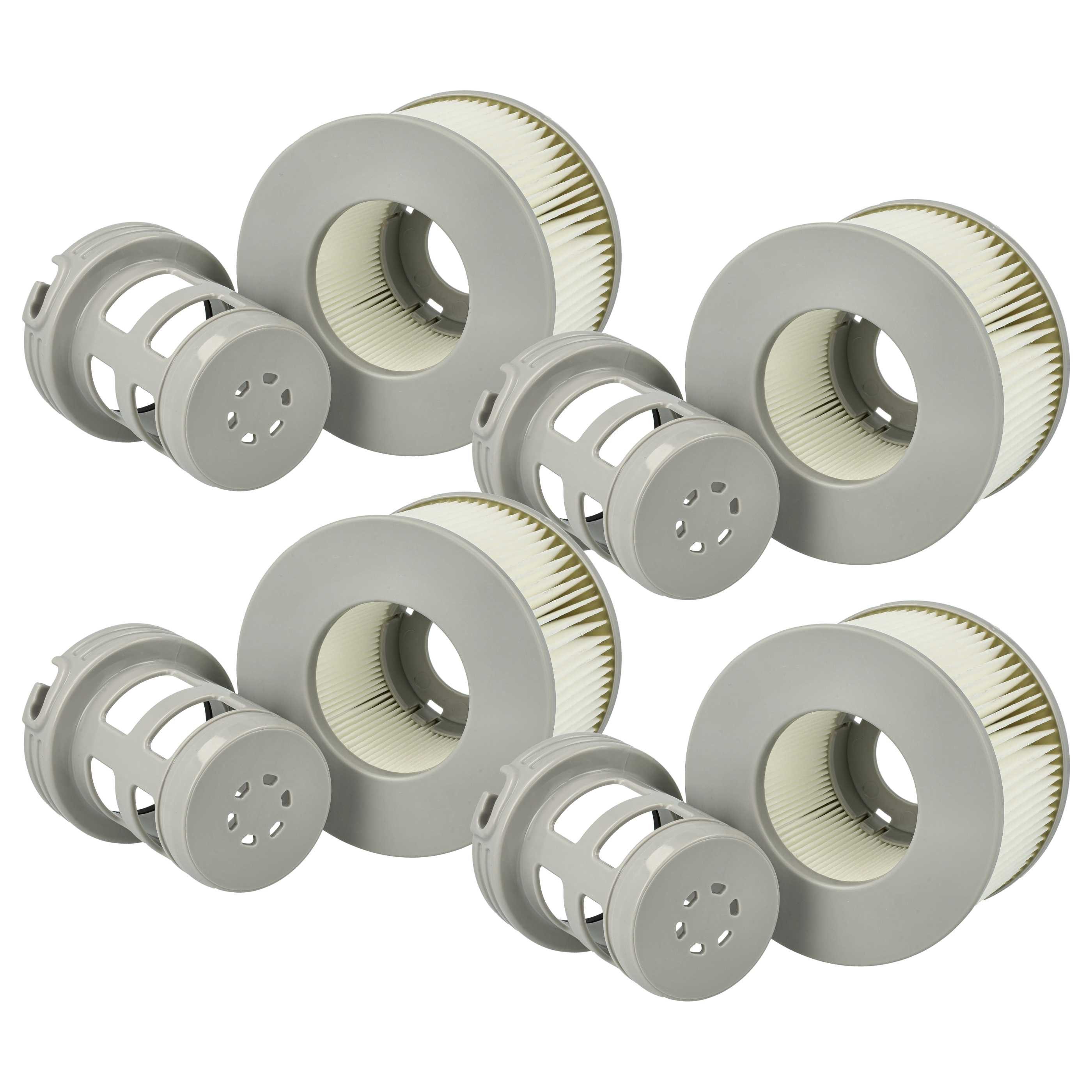 vhbw Ersatzfilter passend für MSpa Premium Pool, Zubehör für MSpa Premium, Abwaschbar