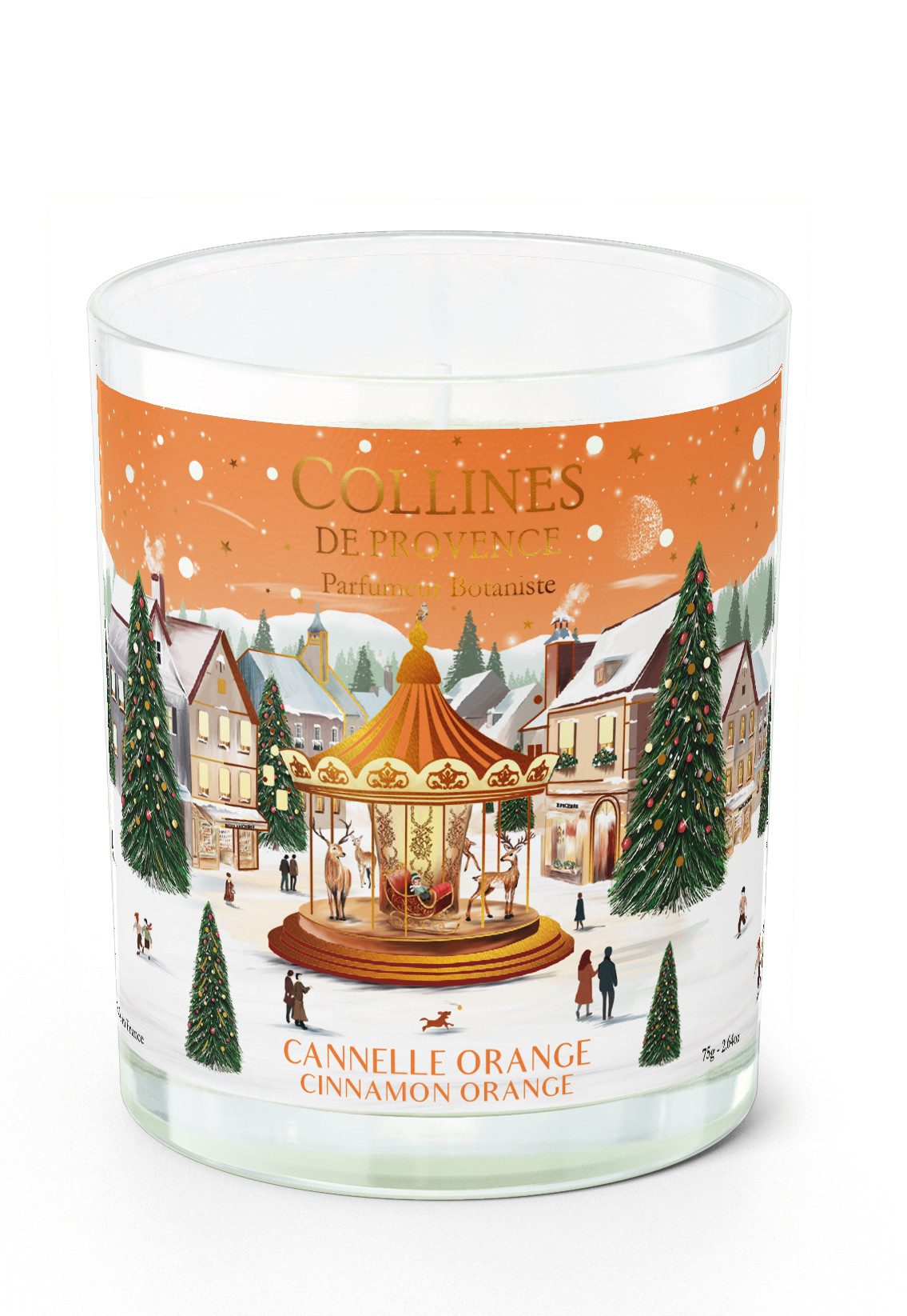 Collines de Provence Duftkerze "Zimt Orange" 180 gr. (1-tlg)