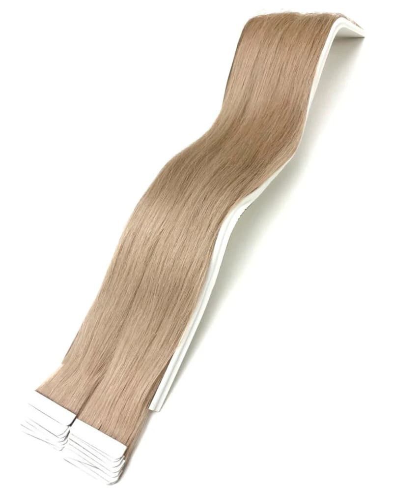 Echthaar-Extension Tape in Hair Echthaartapes, sandy blond, Remy Haar für Haarextensions