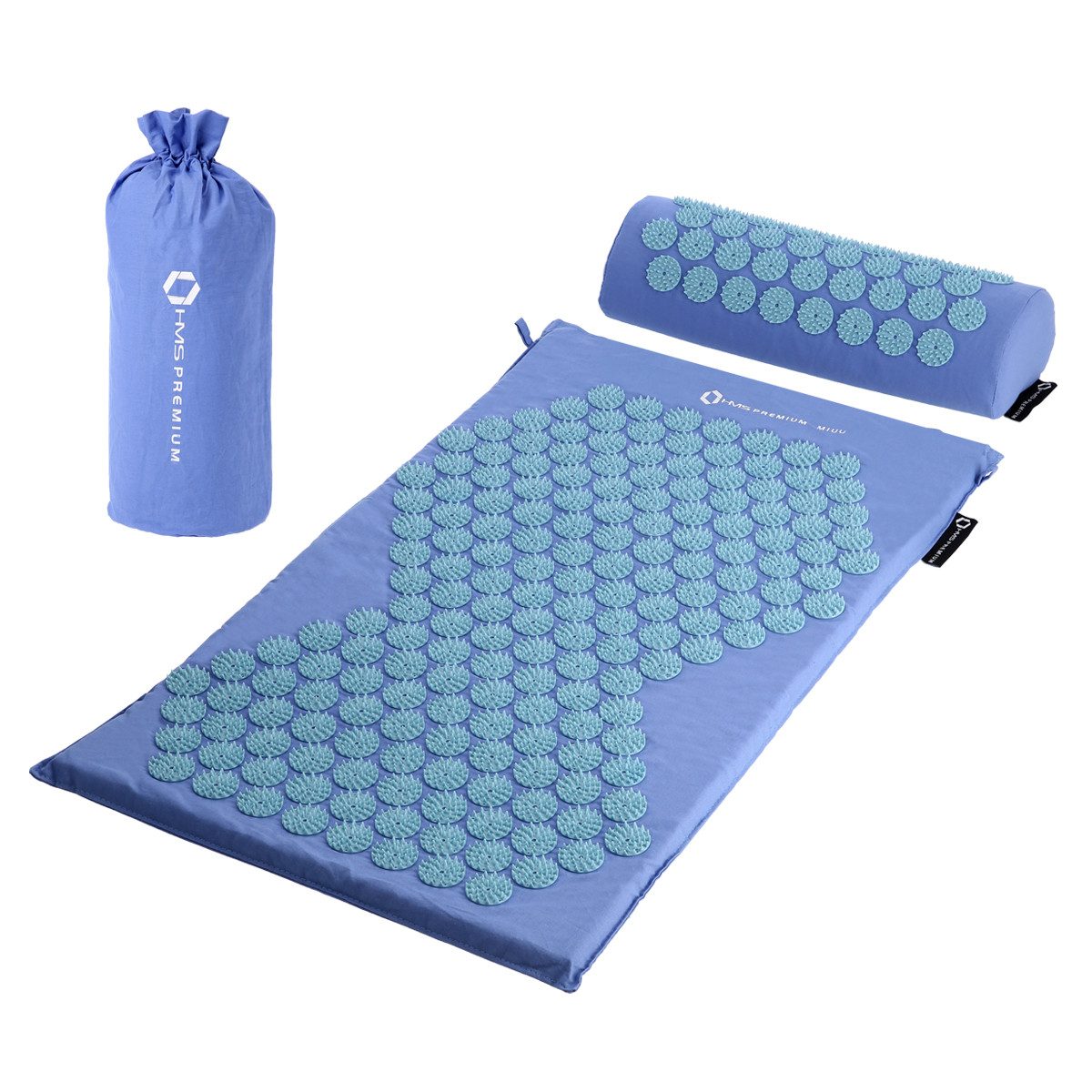 Akupressurmatte Set mit Kissen Akupressur Massagematte Akupunktur Therapiematte