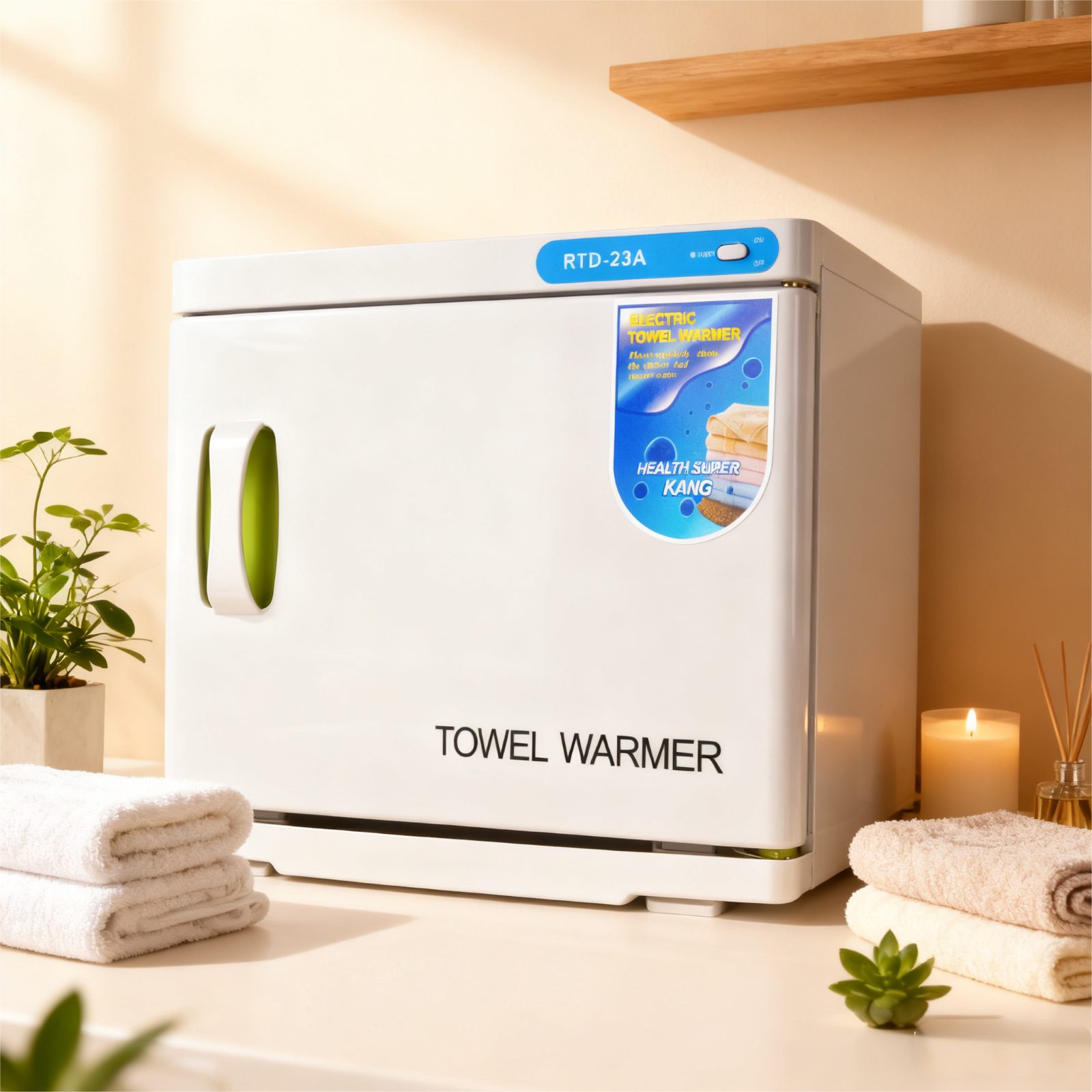 ZMH Heizlüfter Handtuchwärmer Towel Warmer 5L/23L - UV Handtuch Wärmegerät