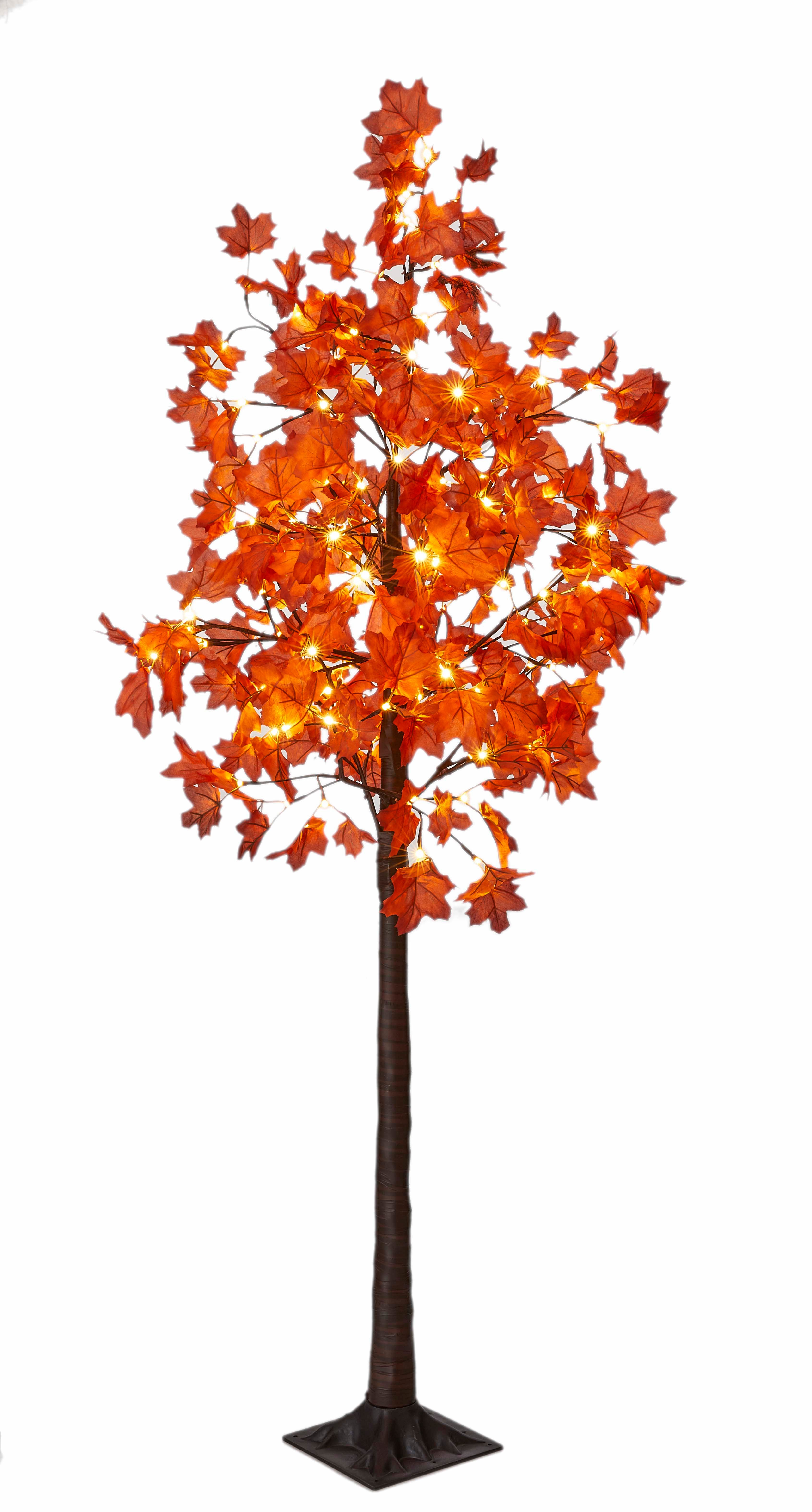 Northpoint LED Baum Herbstbaum Herbstdeko Lichtbaum in Ahorn-Optik In- & Outdoor