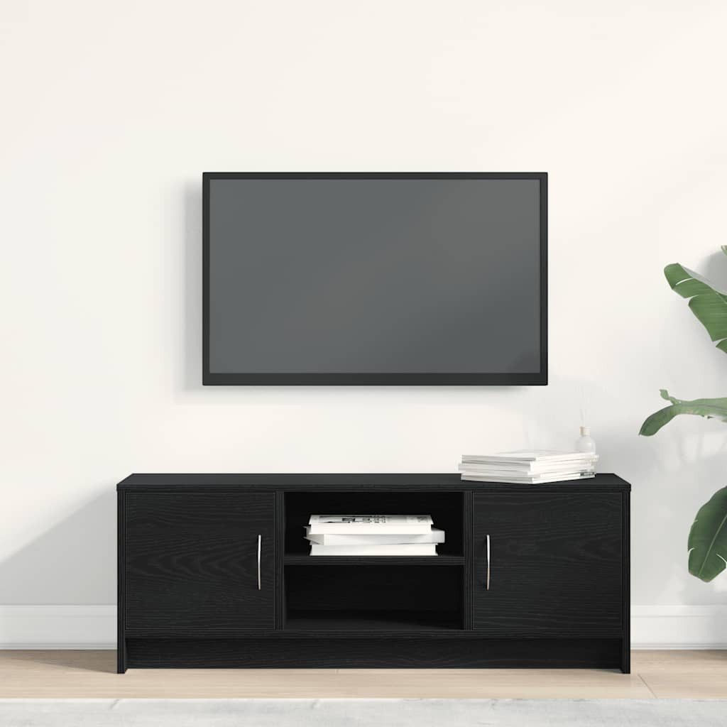 vidaXL TV-Schrank TV-Schrank Eiche schwarz 102x30x37,5 günstig online kaufen