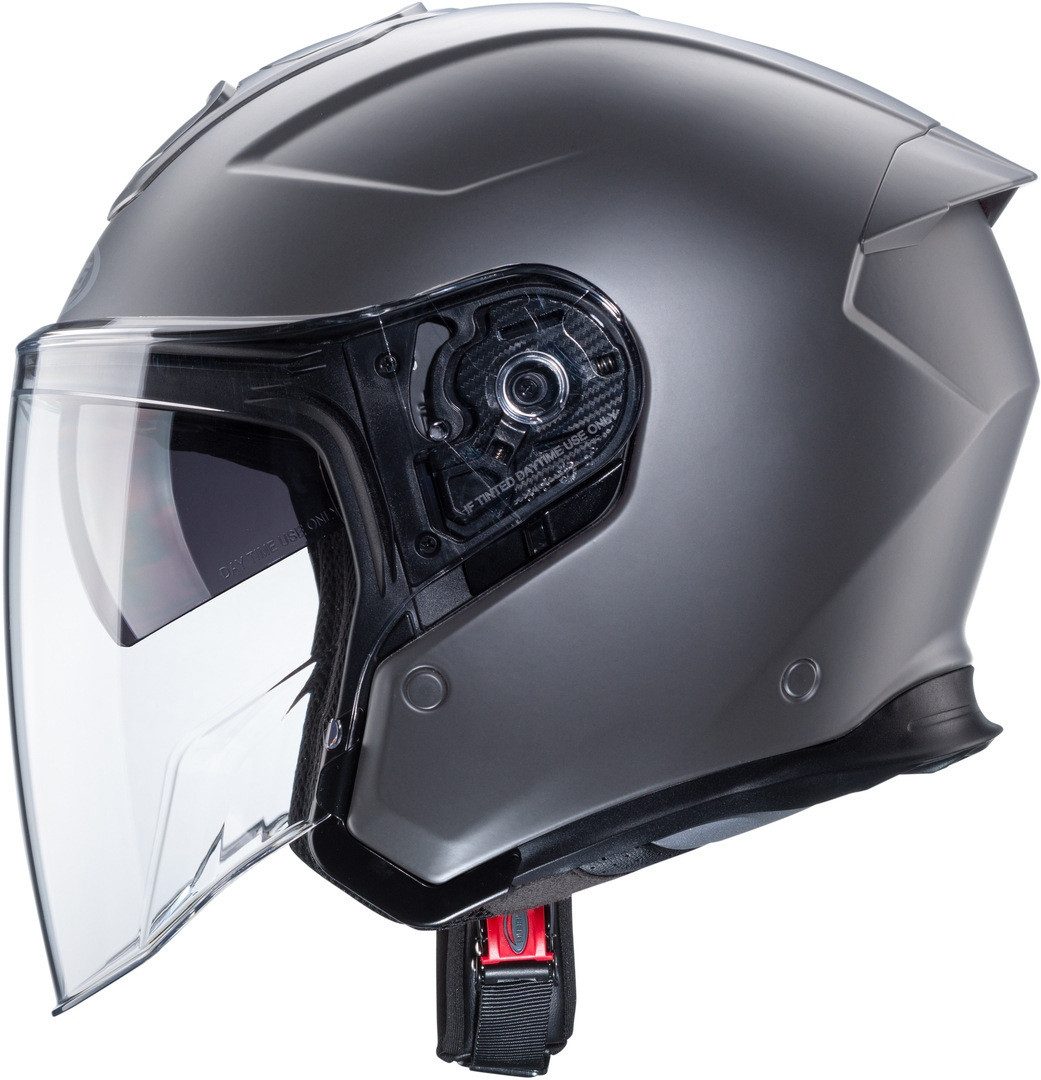 Caberg Motorradhelm Flyon II Jethelm, Vorbereitet Für Kommunikationssystem,integriertes Sonnenvisier