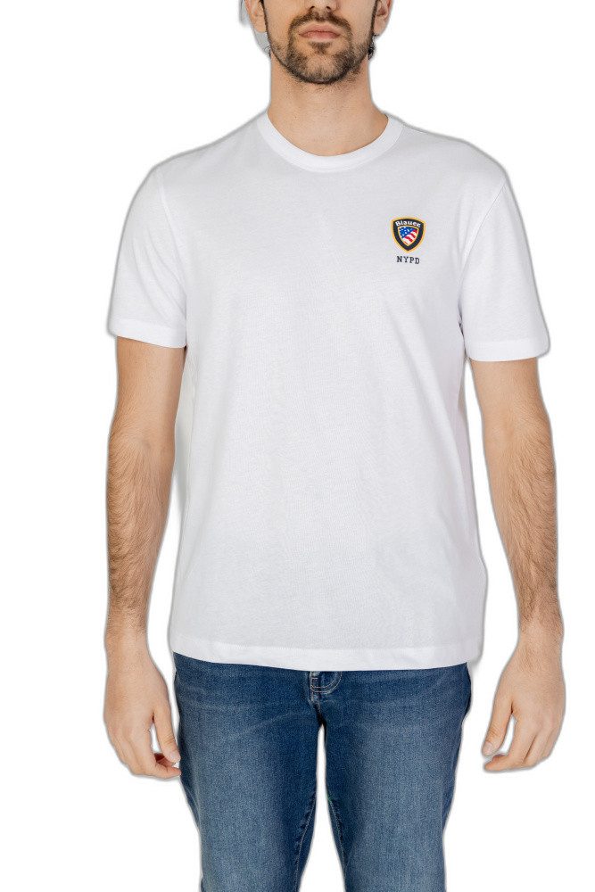 Blauer T-Shirt