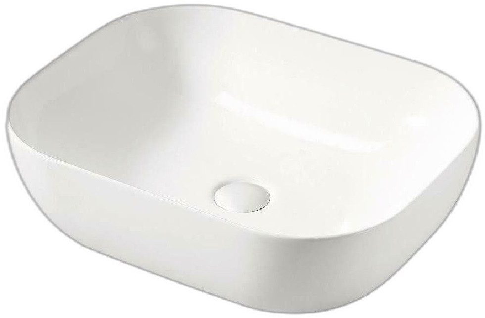 Xlmoebel Waschbecken Badwaschtisch in Weiß mit klassischem italienischem Design (1-St., Waschbecken), Hergestellt in Europa