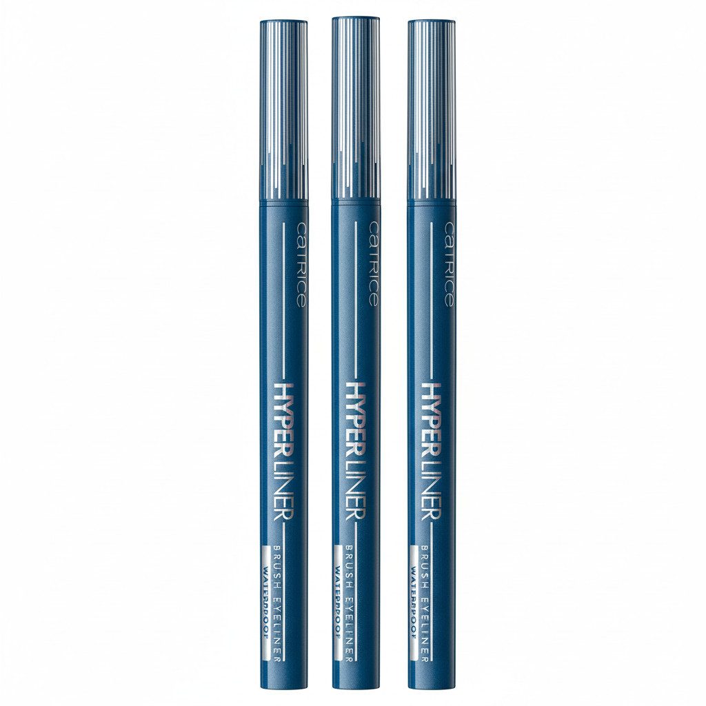 Catrice Eyeliner Hyper Liner Brush Eyeliner, 3-tlg.