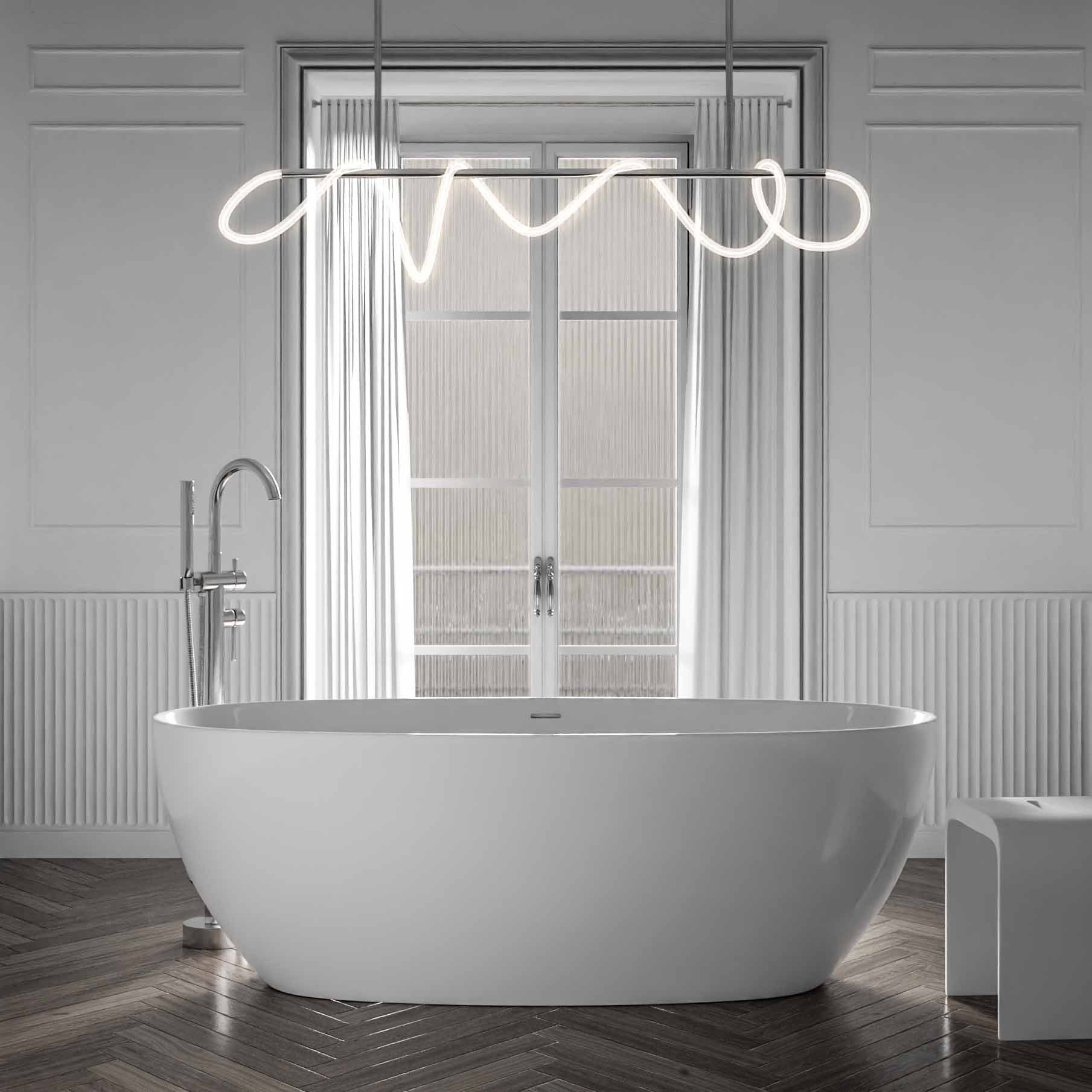 Bernstein Badewanne BELAQUA 2.0, Freistehende Badewanne / 180x80x58 cm / We günstig online kaufen
