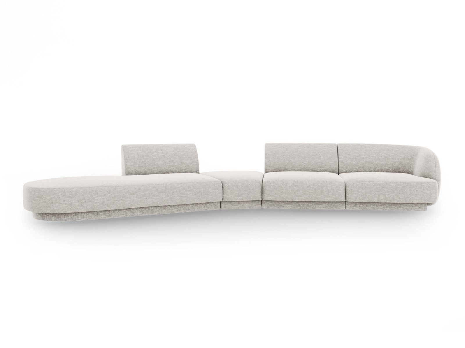 Micadoni Sofa Miley, modular 5-Sitzer