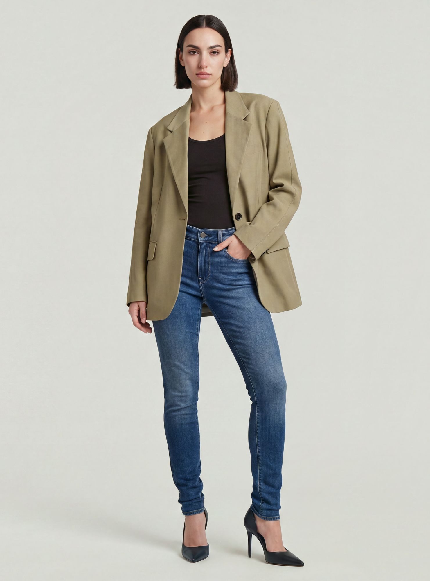 G-STAR 5-Pocket-Jeans 3301 Skinny Jeans – Bild 2 von 5