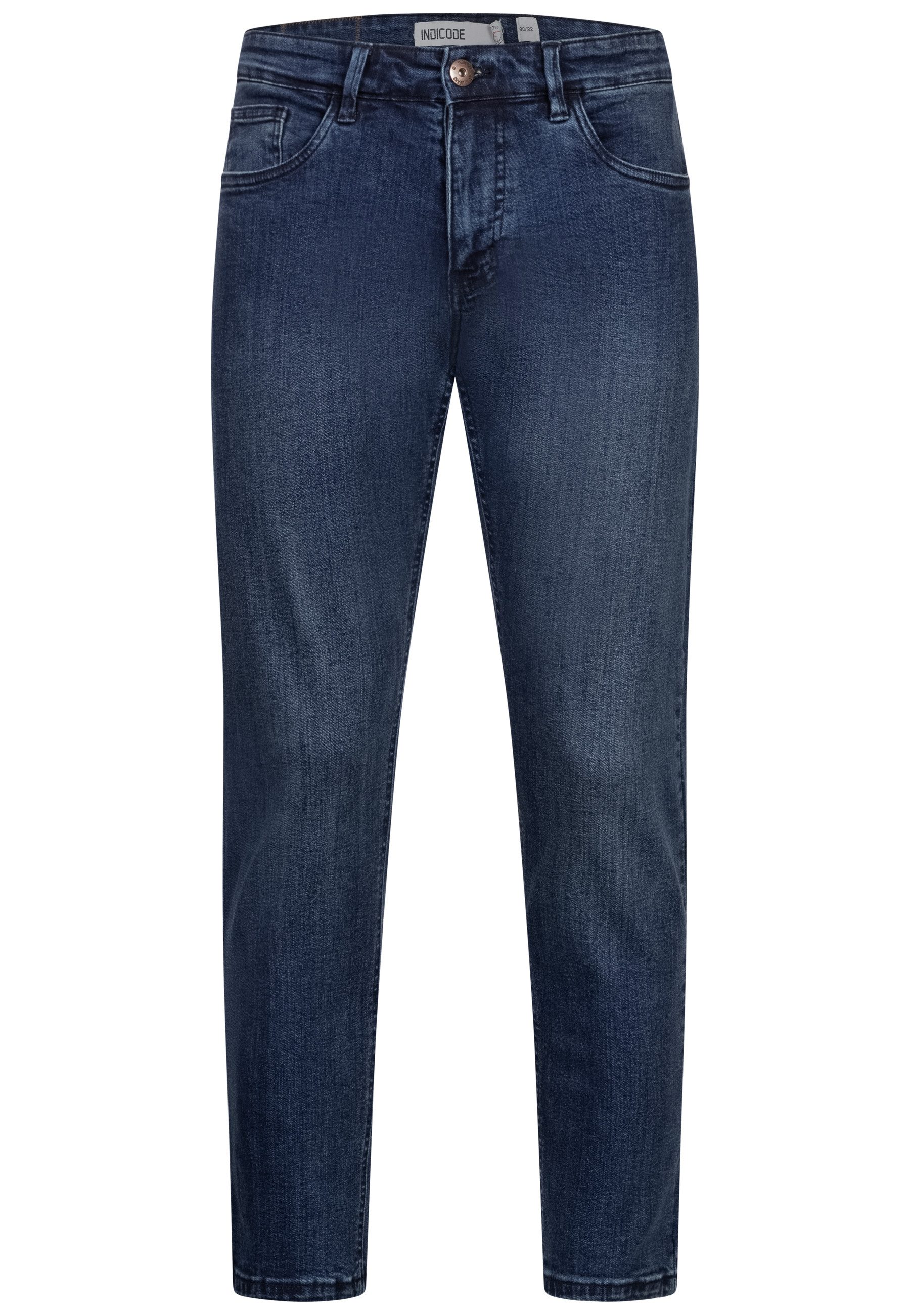 Indicode Regular-fit-Jeans Herren Daddy Jeanshose Hose Herrenhose günstig online kaufen