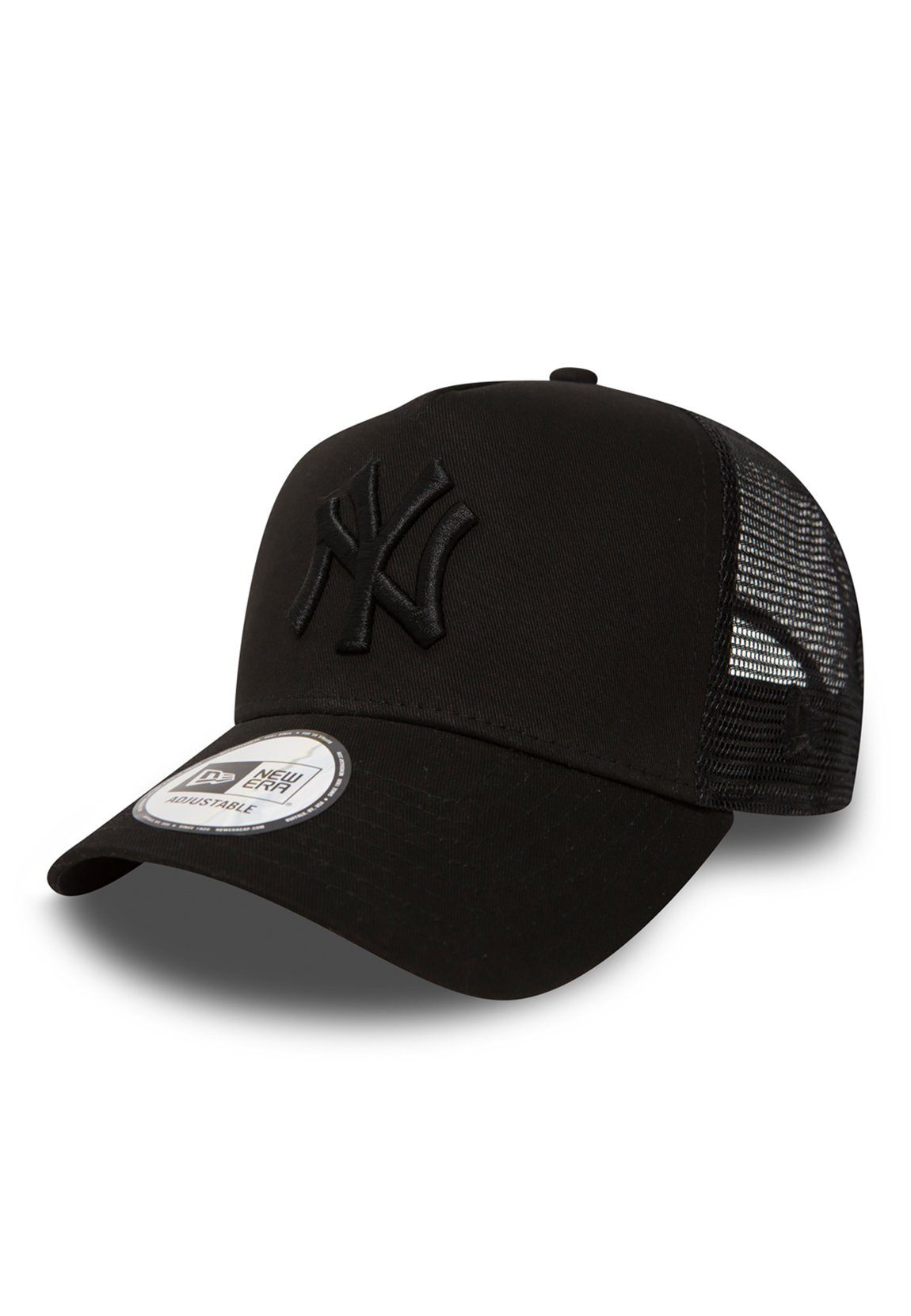 New Era Trucker Cap New Era Clean Trucker Adjustable Cap NY YANKEES Schwarz Schwarz