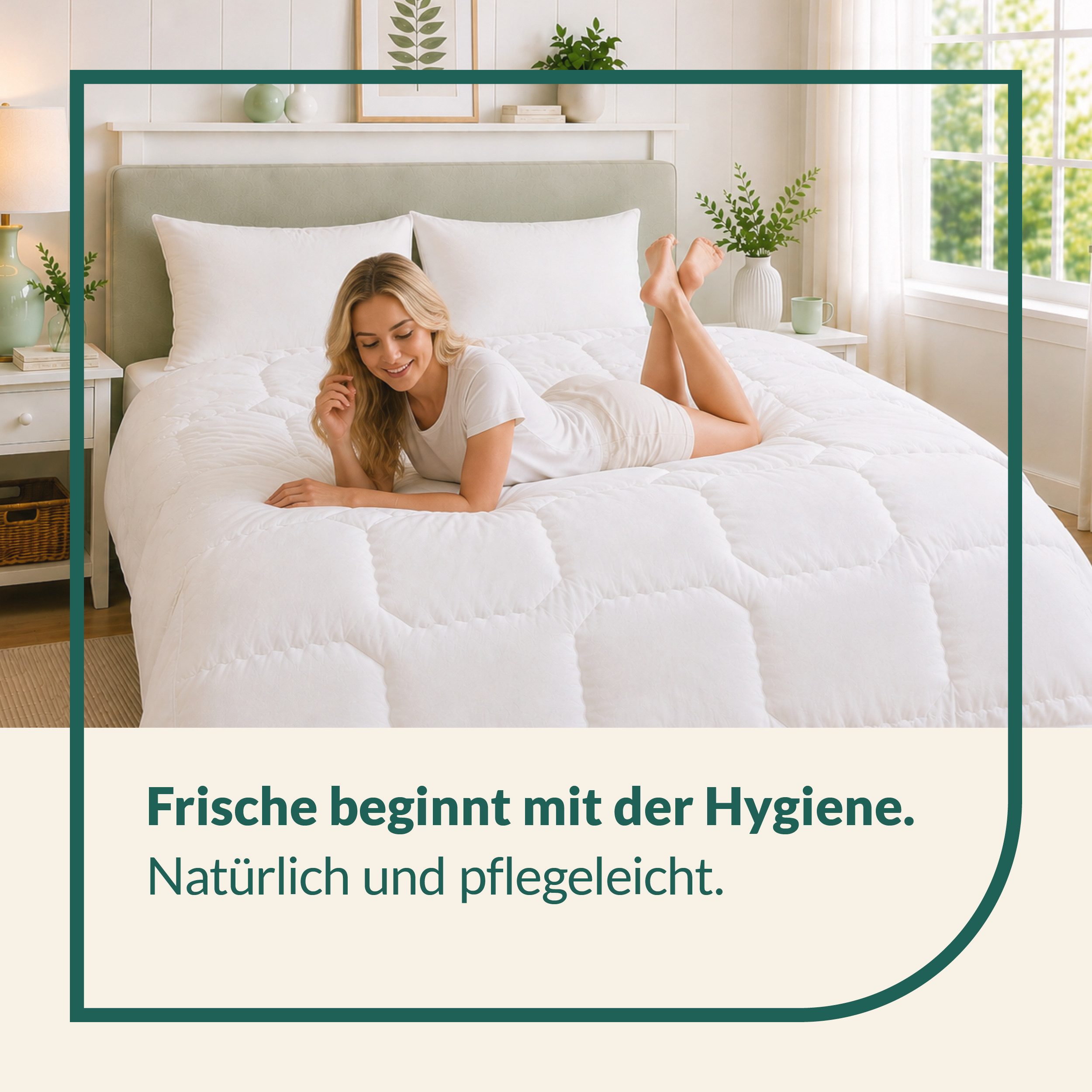fan Baumwollbettdecke Kansas, Bettdecken für Sommer und Winter, Decke, Füllung: 100% Baumwolle, Bezug: 100% Baumwolle, Bettdecke 135x200 cm, 155x220 cm und weiteren Größen, Made in Germany