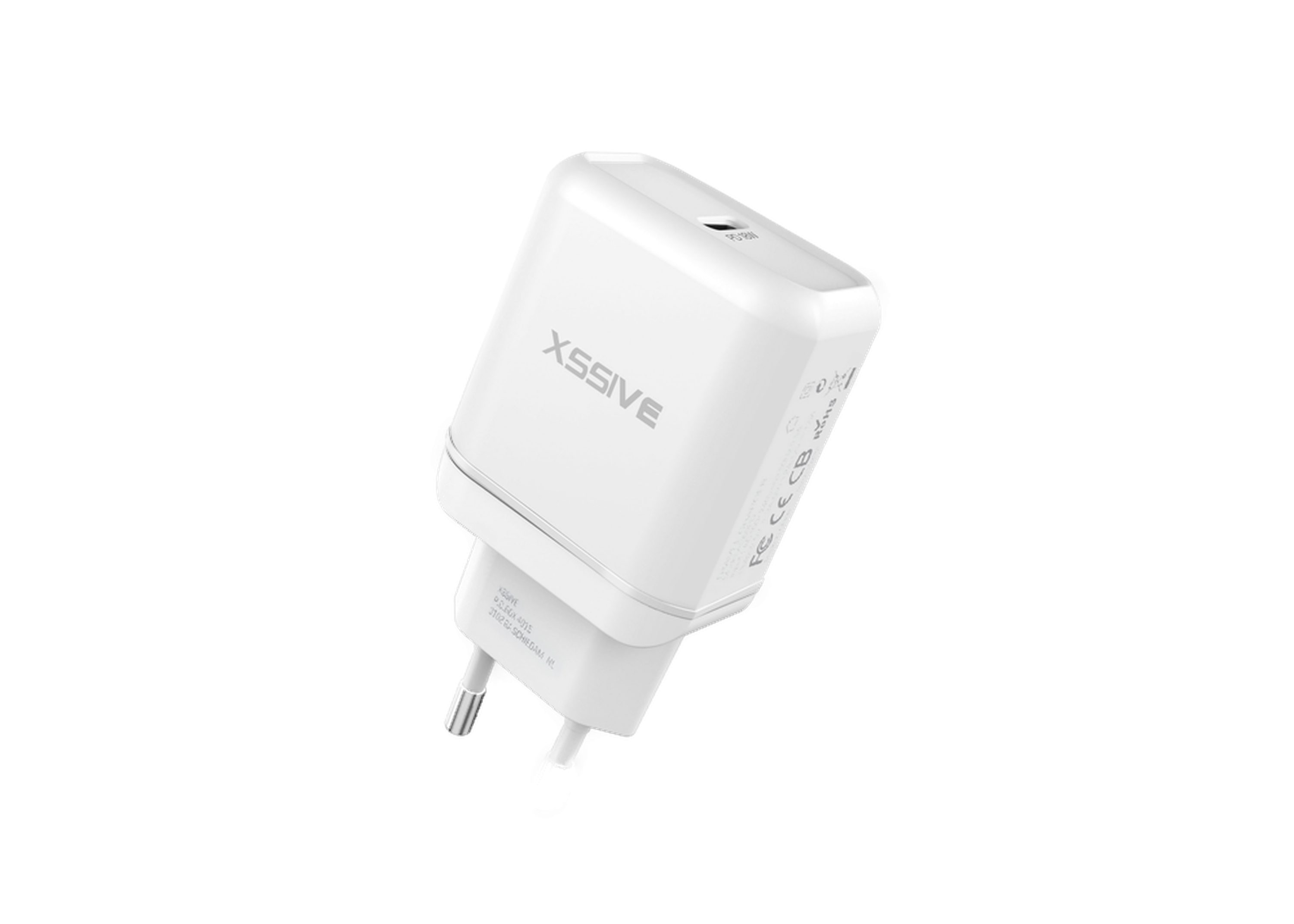 COFI 1453 15W 3A Qucik Charge Charger 3.0 Ladegerät + Typ-C Ladekabel weiß Schnelllade-Gerät