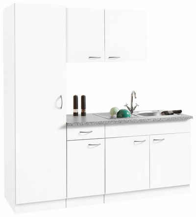 wiho Küchen Küche Kiel, ohne E-Geräte, Breite 190 cm, Tiefe 60 cm