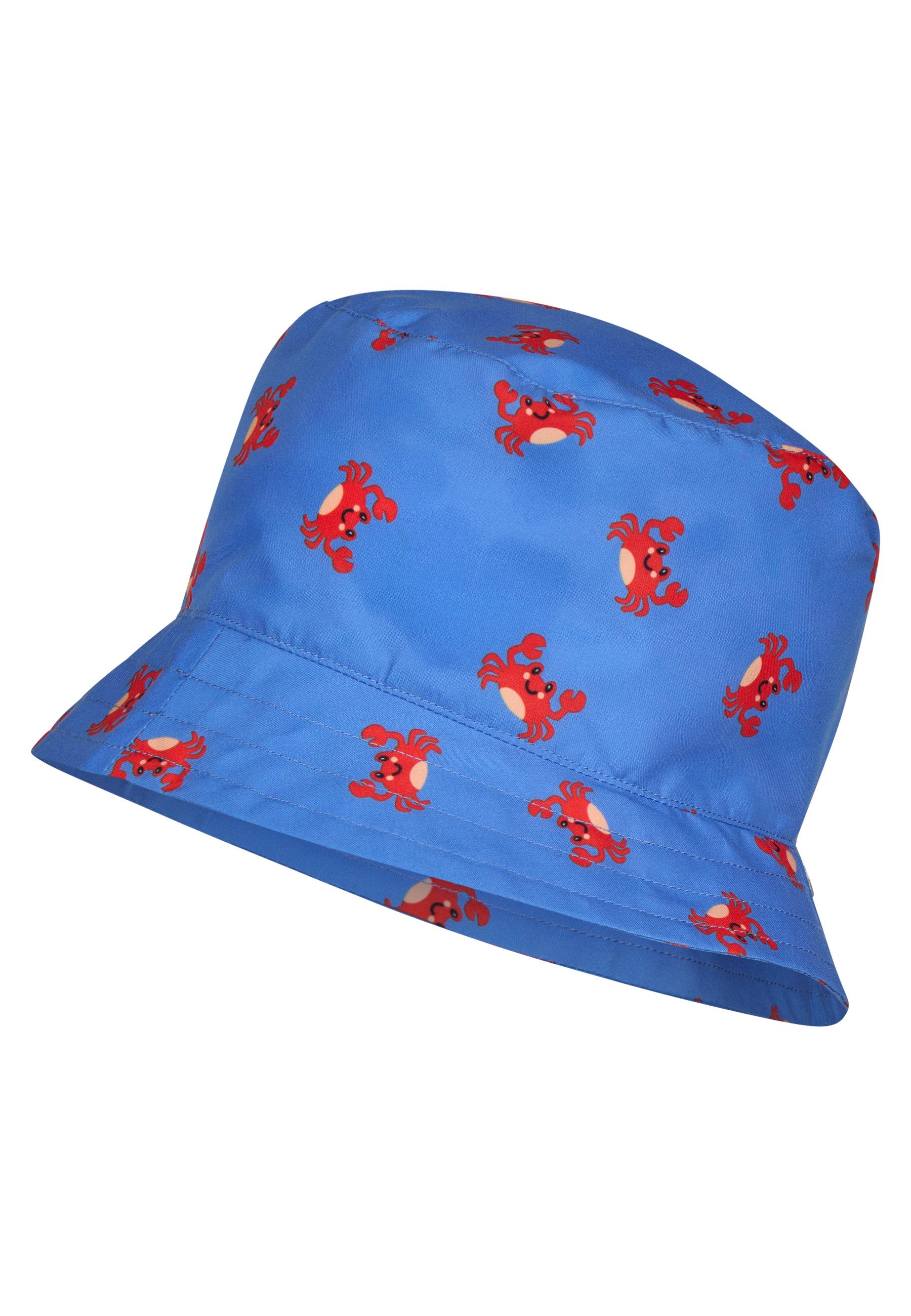 Sterntaler® Sonnenhut 50+ Fischerhut Krabbe (1-St) Fischerhut aus Bademodenstoff mit Krabben-Muster
