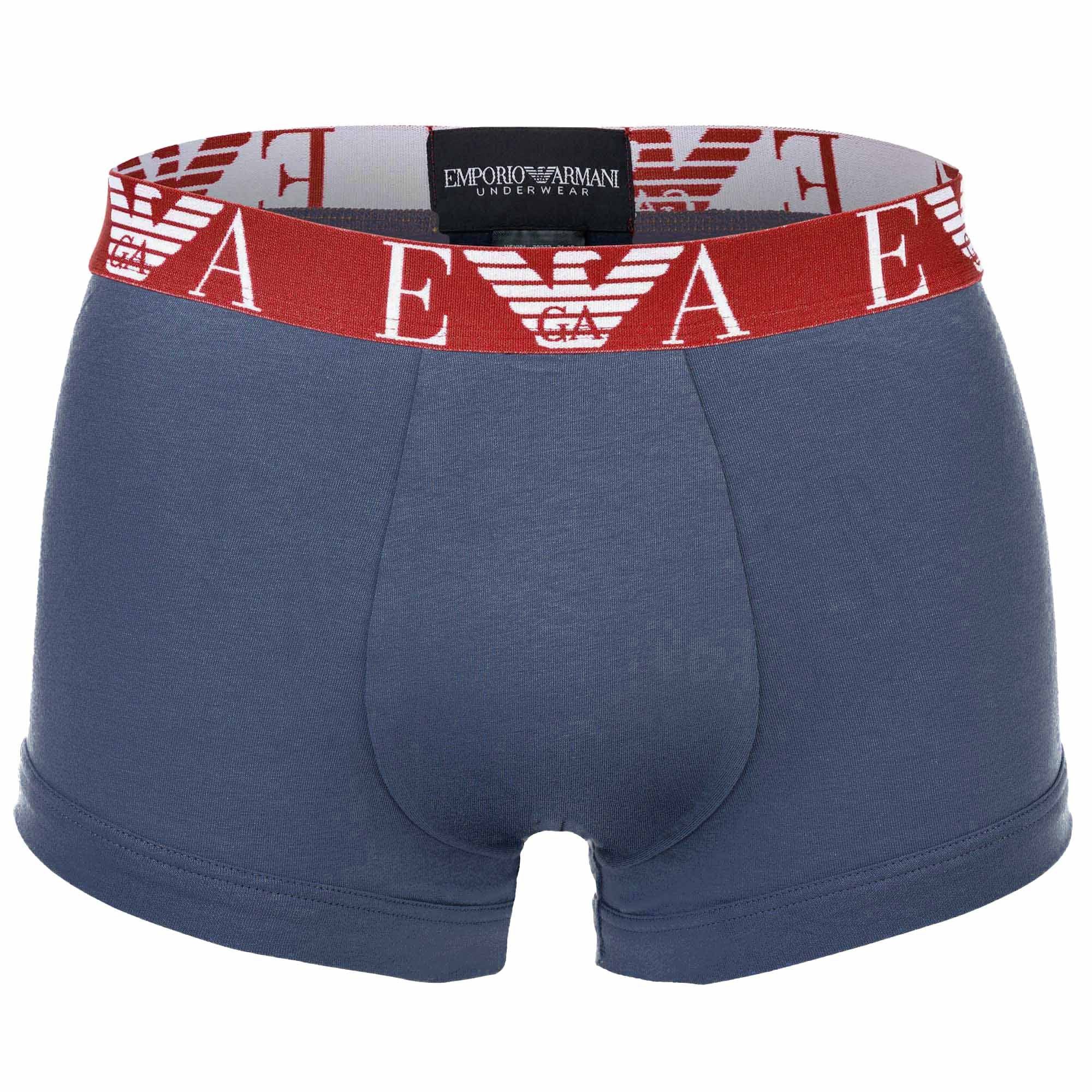 Emporio Armani Boxer Herren Boxershort 3er Pack Baumwolle BOLD MONOGRAM (Pa günstig online kaufen