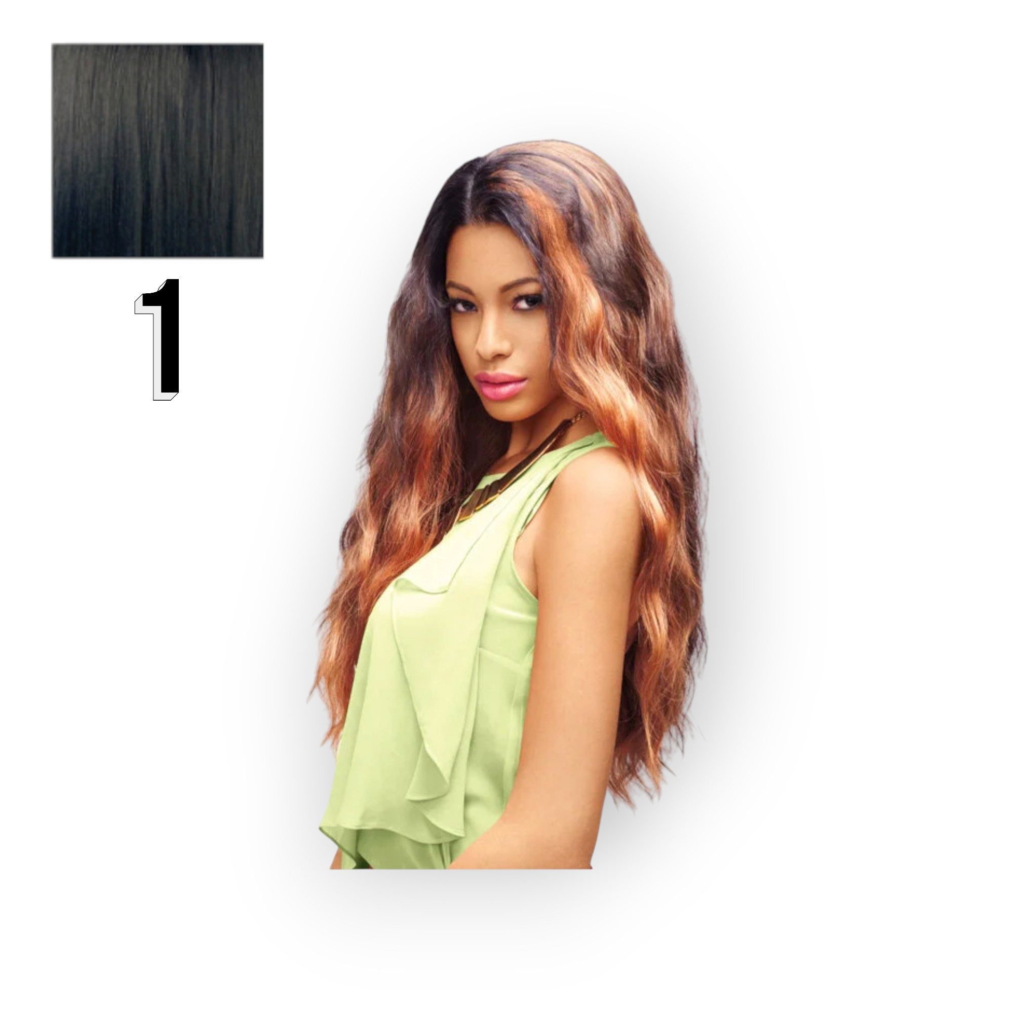 Sleek Kunsthaarperücke Sleek India Synthetic Lace Front Wig 28'