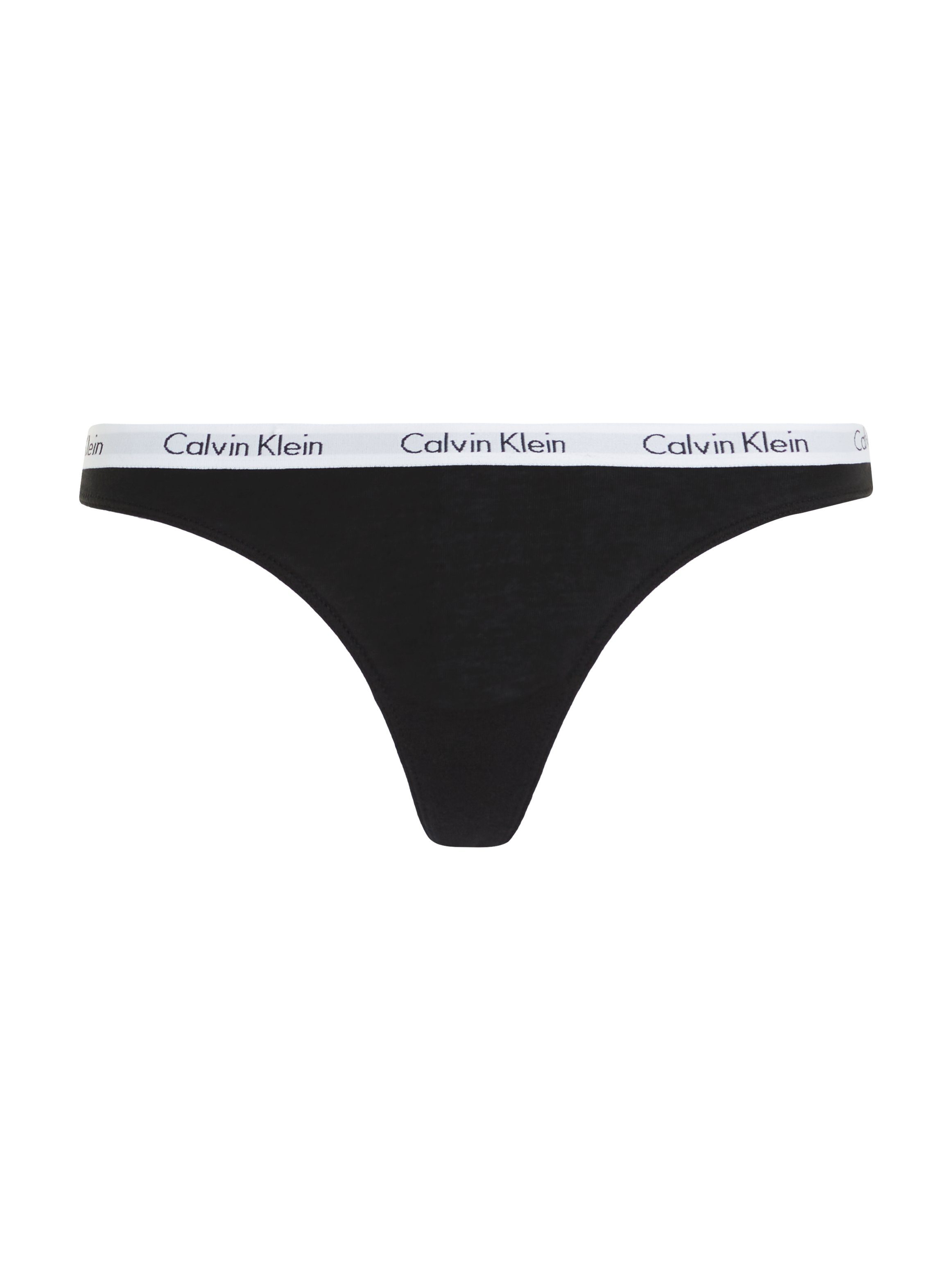 mit Klein Logobund T-String Underwear Calvin klassischem schwarz