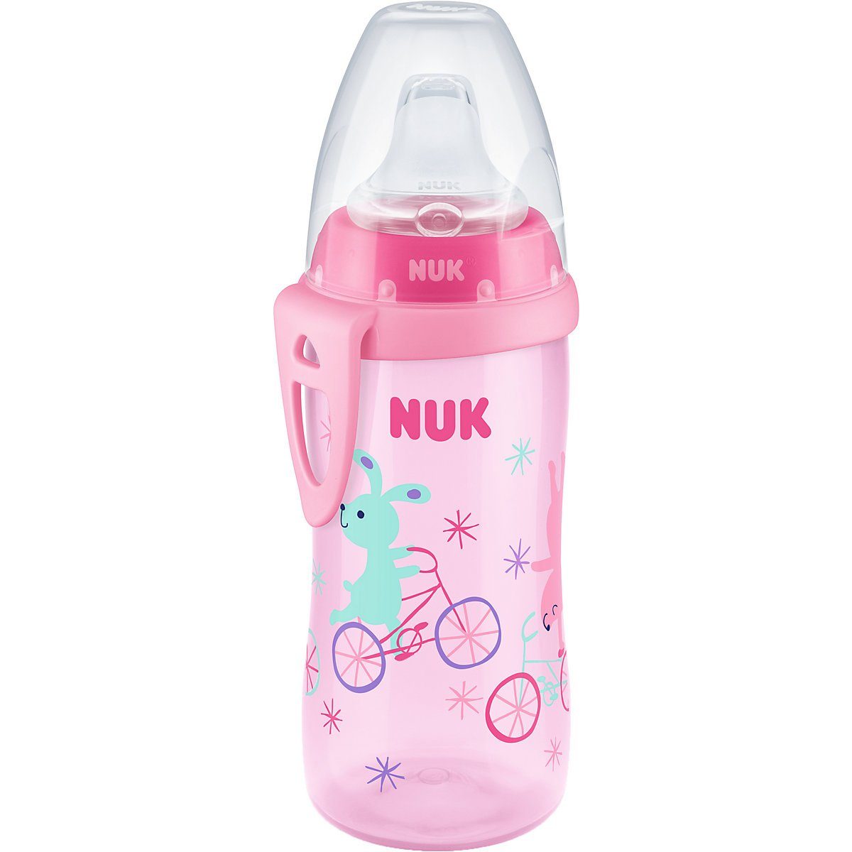 Kinder Babyernährung NUK Trinklernbecher NUK Active Cup mit Soft-Trinktülle aus Silikon,