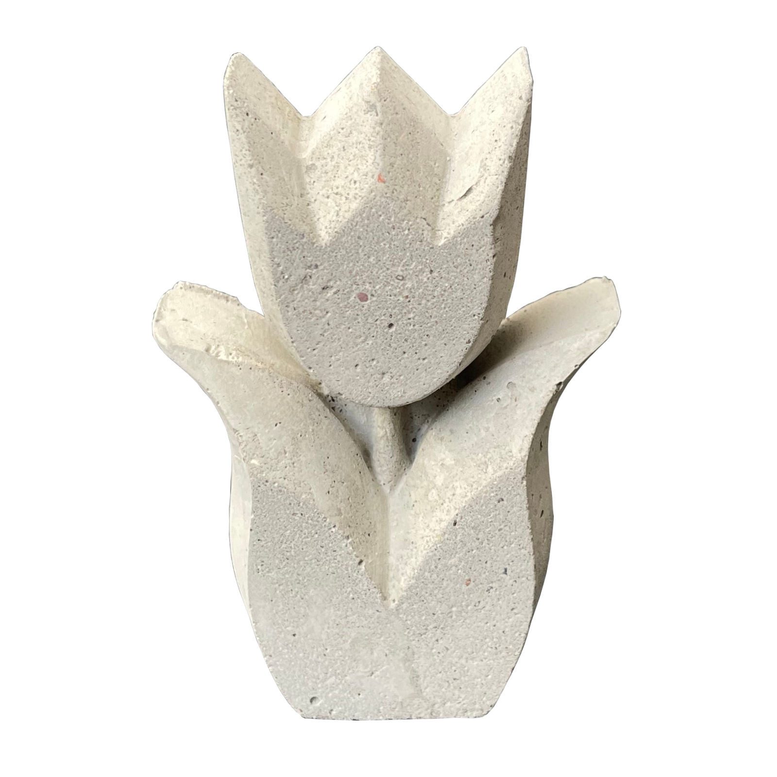ZGM Dekofigur Betonfigur Tulpe TOPPY - handgefertigte Dekoration für Garten und Haus, handgefertigte Dekoration für Garten und Haus