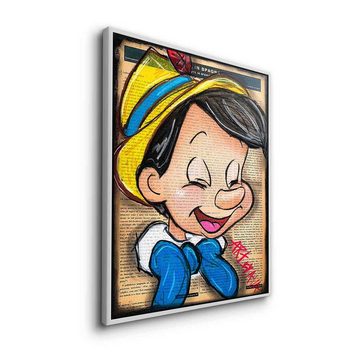 DOTCOMCANVAS® Leinwandbild Lovely Pinocchio, Leinwandbild Lovely Pinocchio Comic Cartoon Portrait Zeichentrickfilm