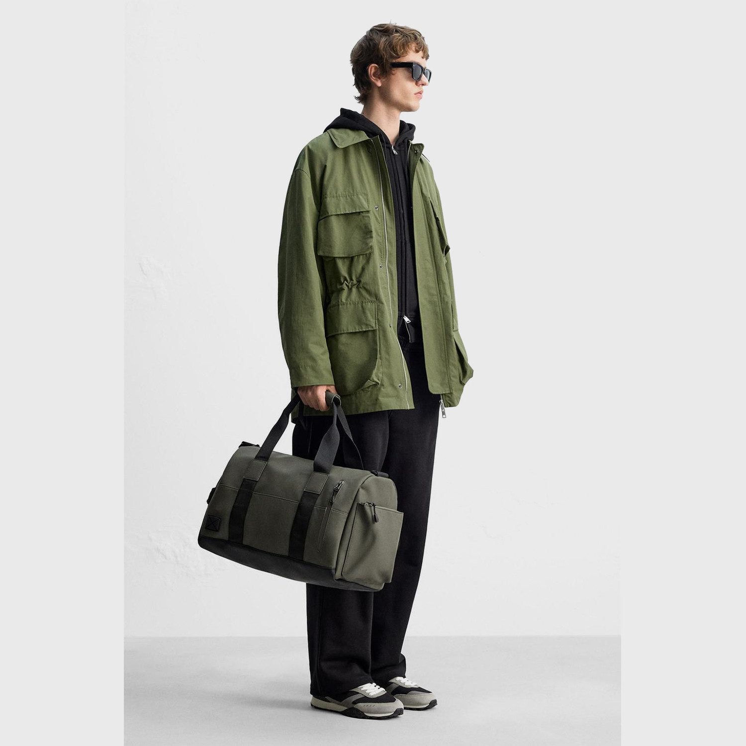 Forrlite Sporttasche Reisetasche Wasserdicht Handtasche mit Schultergurt für Herren Damen (großes Fassungsvermögen Handtaschen mit Nassfach & Schuhfach , wasserdicht, verstellbaren Schultergurten, für Sport & Reisen), Travel Gym Tasche Duffle Bag Fitnesstasche