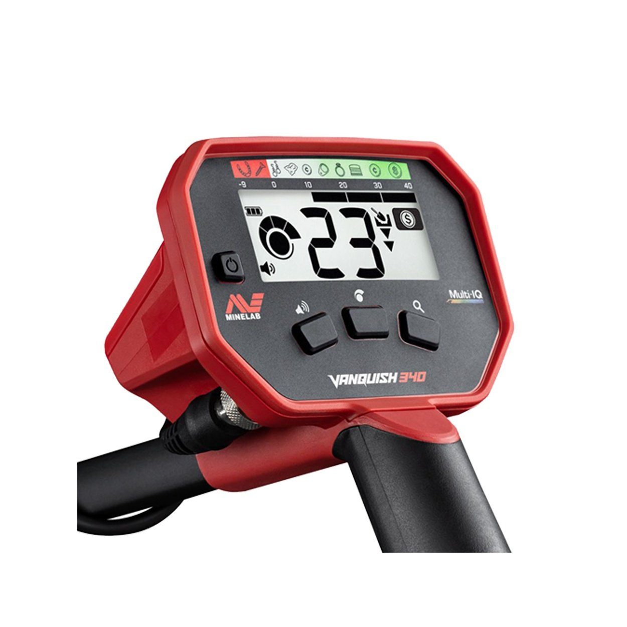 Minelab Metalldetektor Vanquish 340, Multi-IQ und VLF