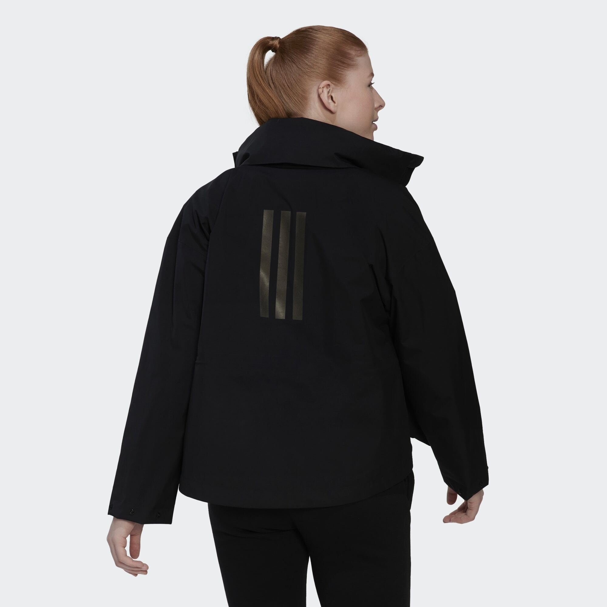 RAIN.RDY Sportswear Regenjacke adidas Black TRAVEER TERREX JACKE