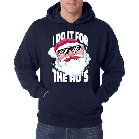 Youth Designz Kapuzenpullover I Do it for the HO's Herren Hoodie Weihnachten Pullover mit lustigem Spruch & Logo Aufdruck
