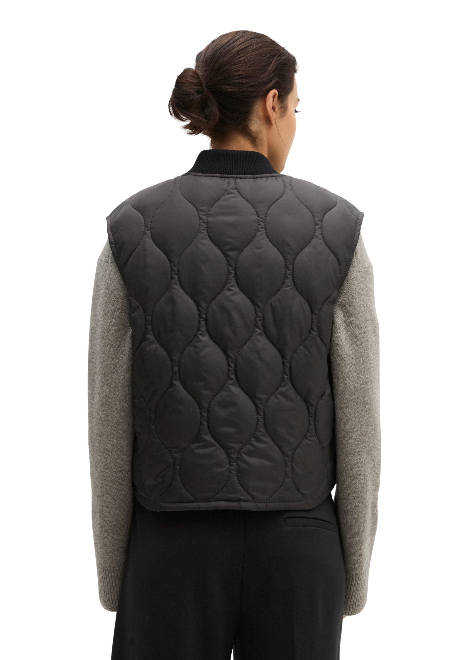 Marc O'Polo Steppweste aus recyceltem Polyester