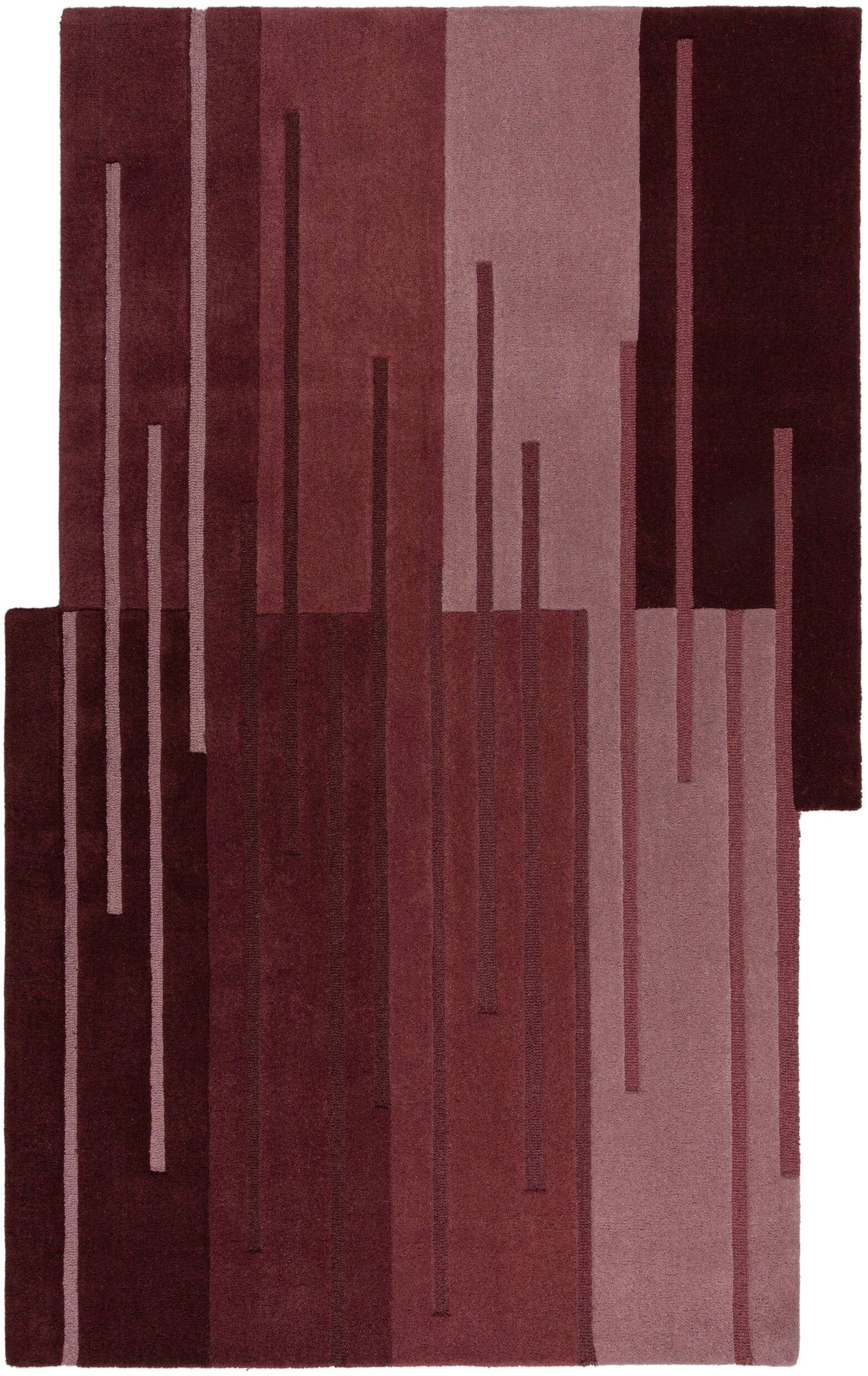 FLAIR RUGS Wollteppich Split Ombre, rechteckig, günstig online kaufen